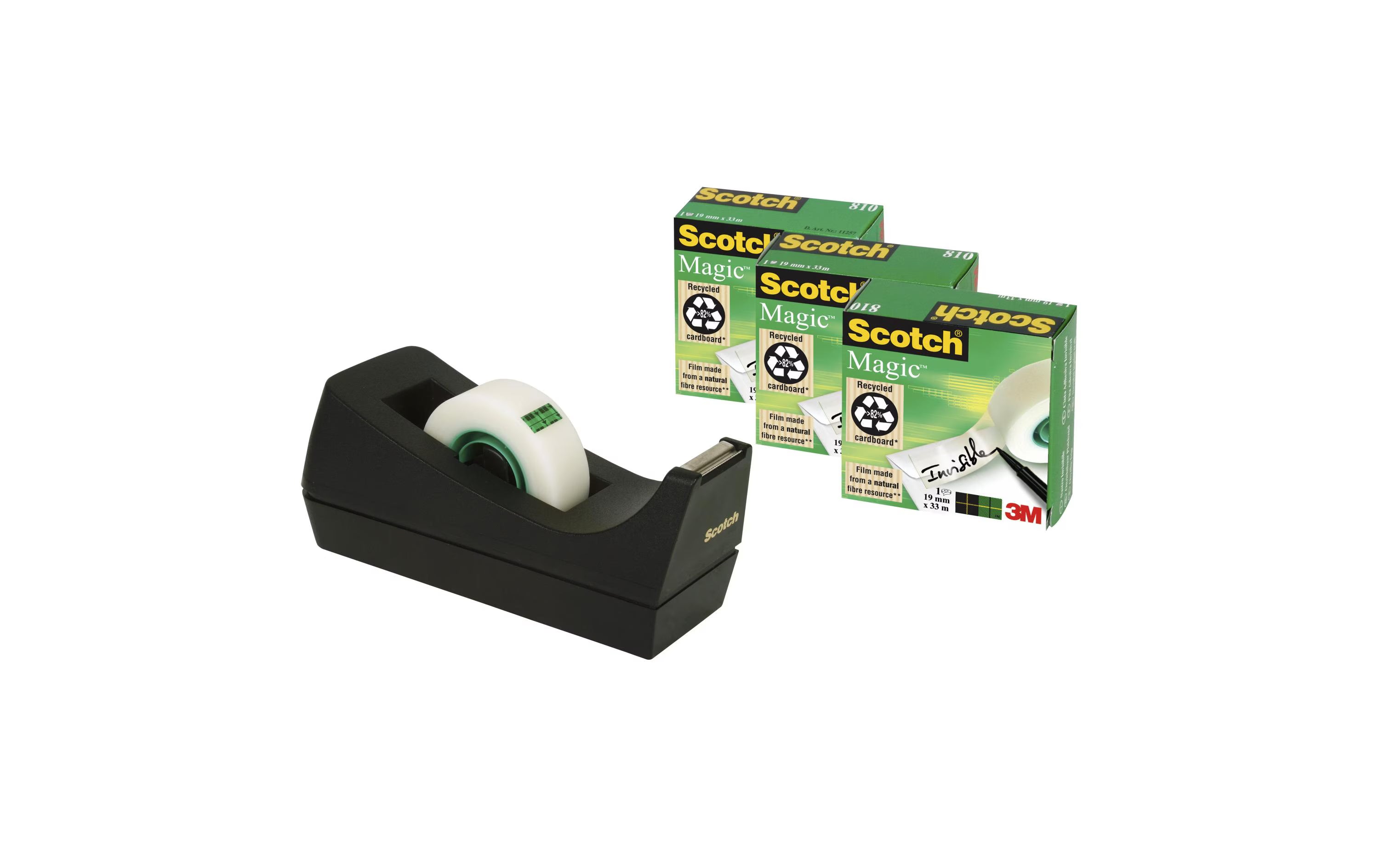 3M Scotch Pultabroller inklusive 3 Rollen