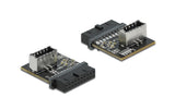 Delock USB3 Pfostenbuchse zu Key-A Buchse