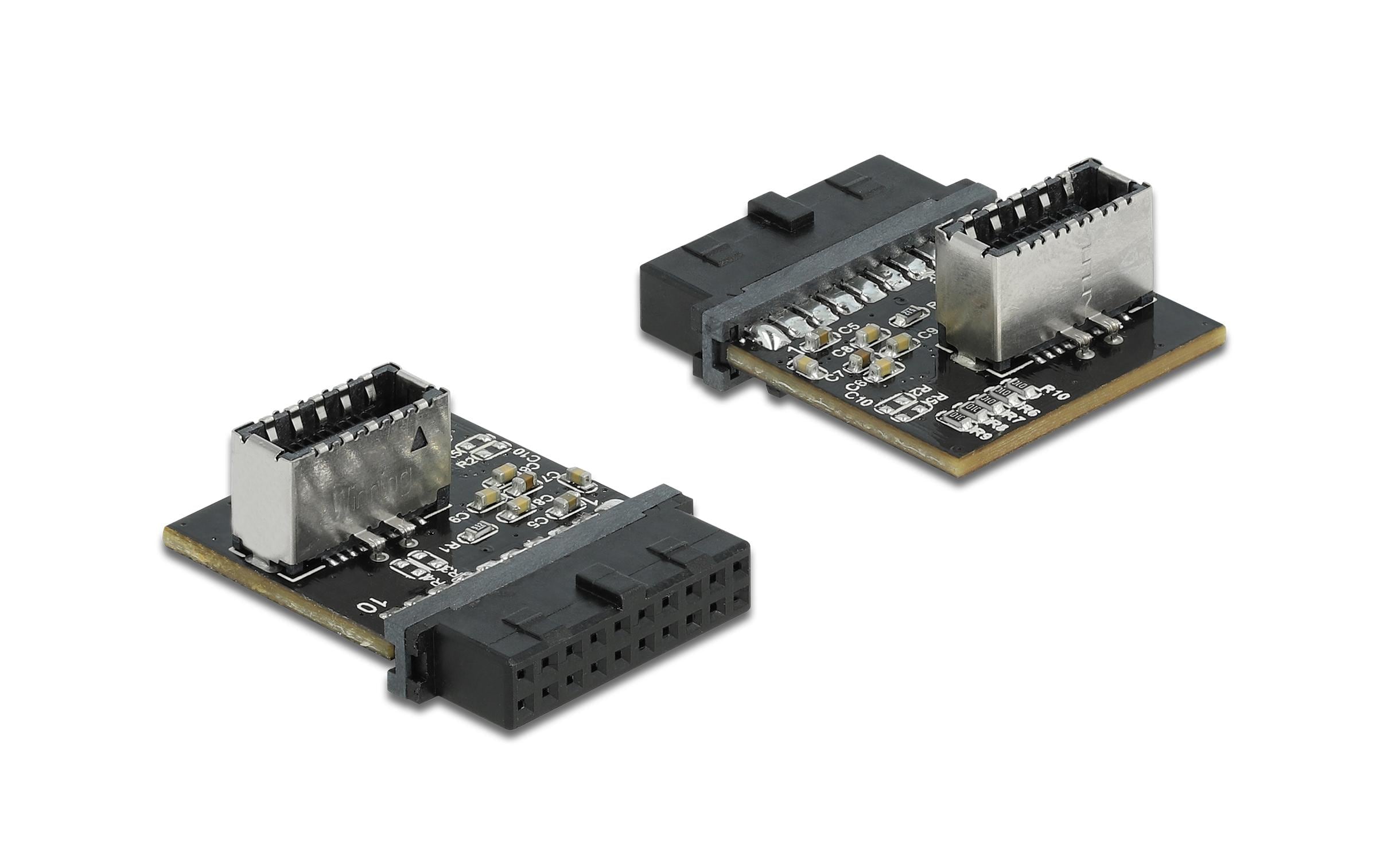 Delock USB3 Pfostenbuchse zu Key-A Buchse