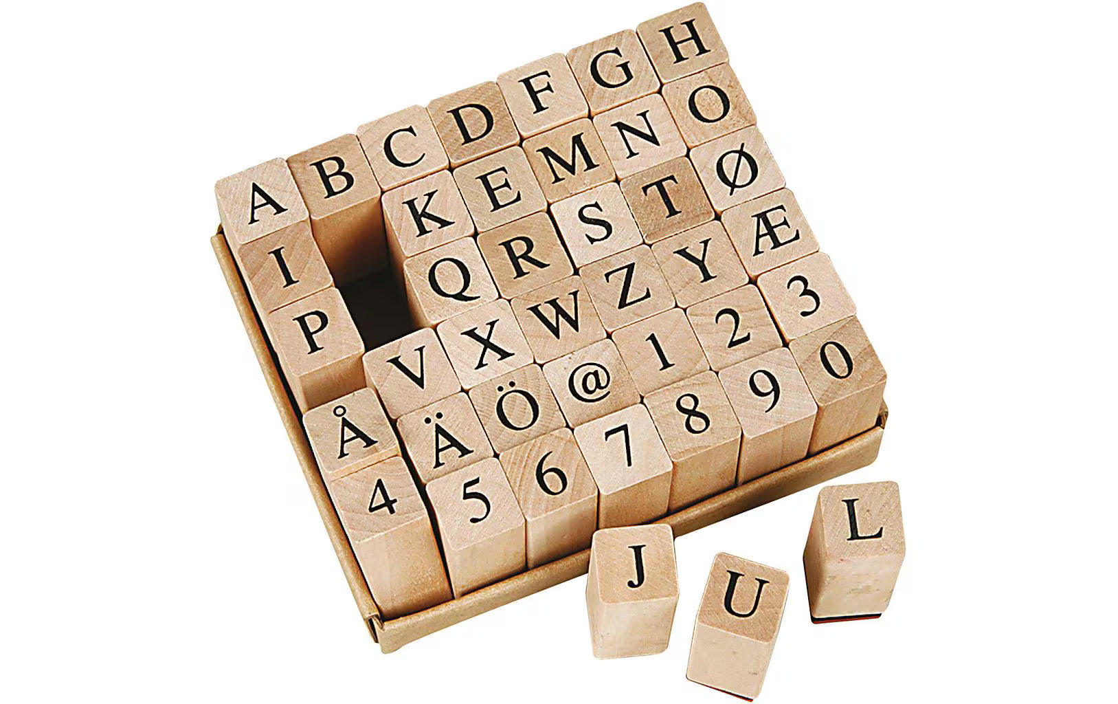 Creativ Company Stempel Buchstaben Zahlen