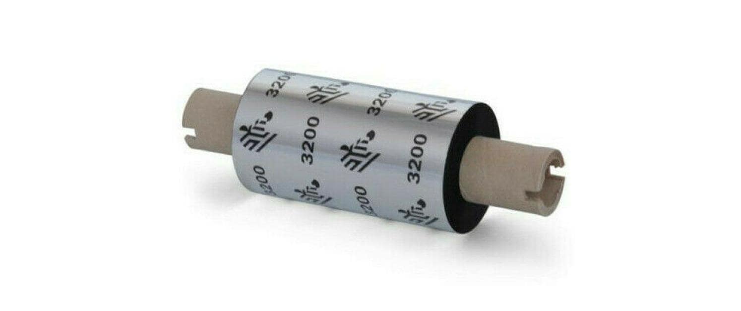 Zebra Farbbandkassette Wax Ribbon 64mm, 74m