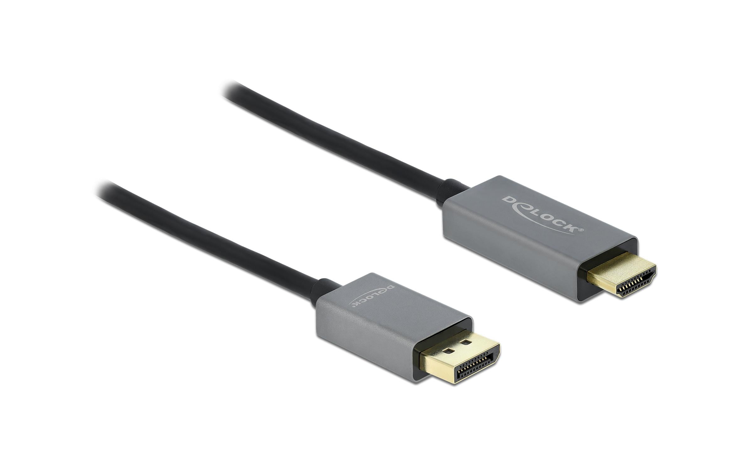 Delock DisplayPort - HDMI Kabel, HDR, 3m