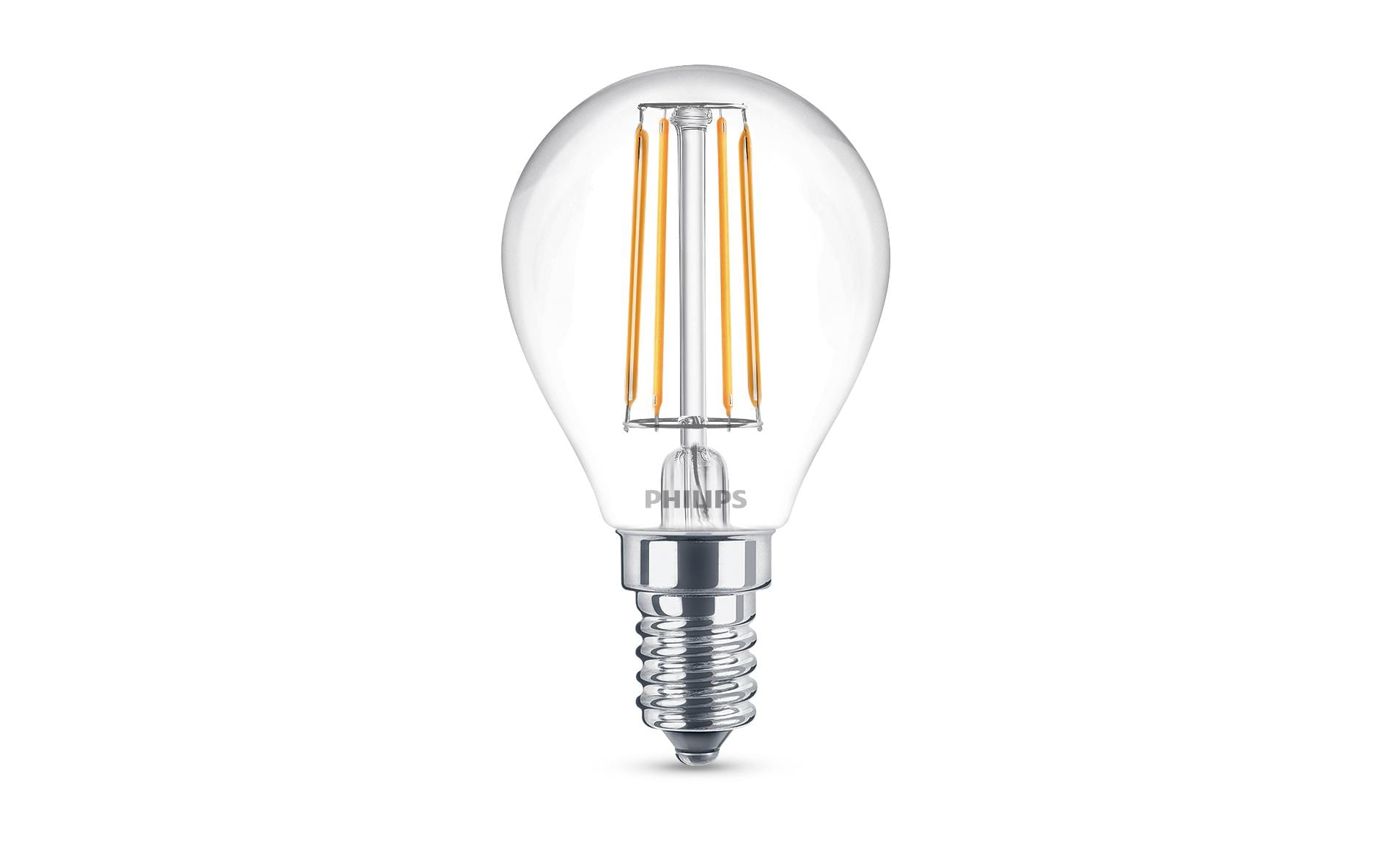 Philips Lampe LEDcla 40W E14 P45 WW CL ND