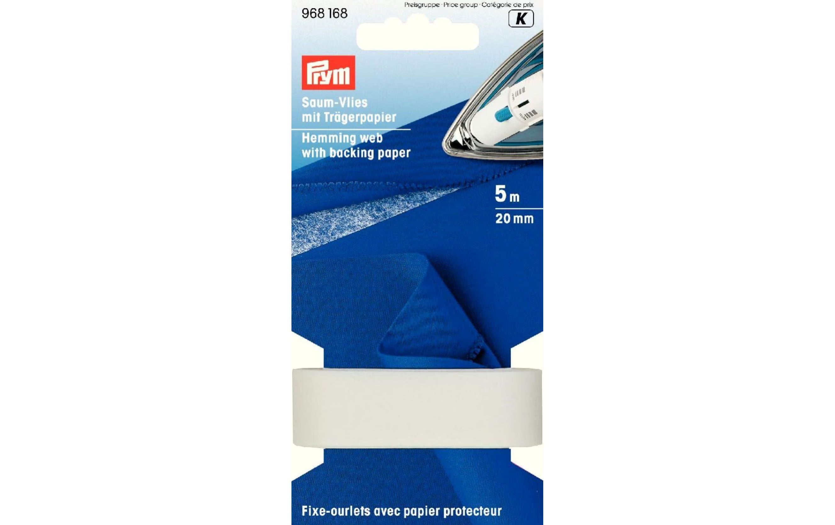 Prym Saumvlies Trägerpapier, weiss