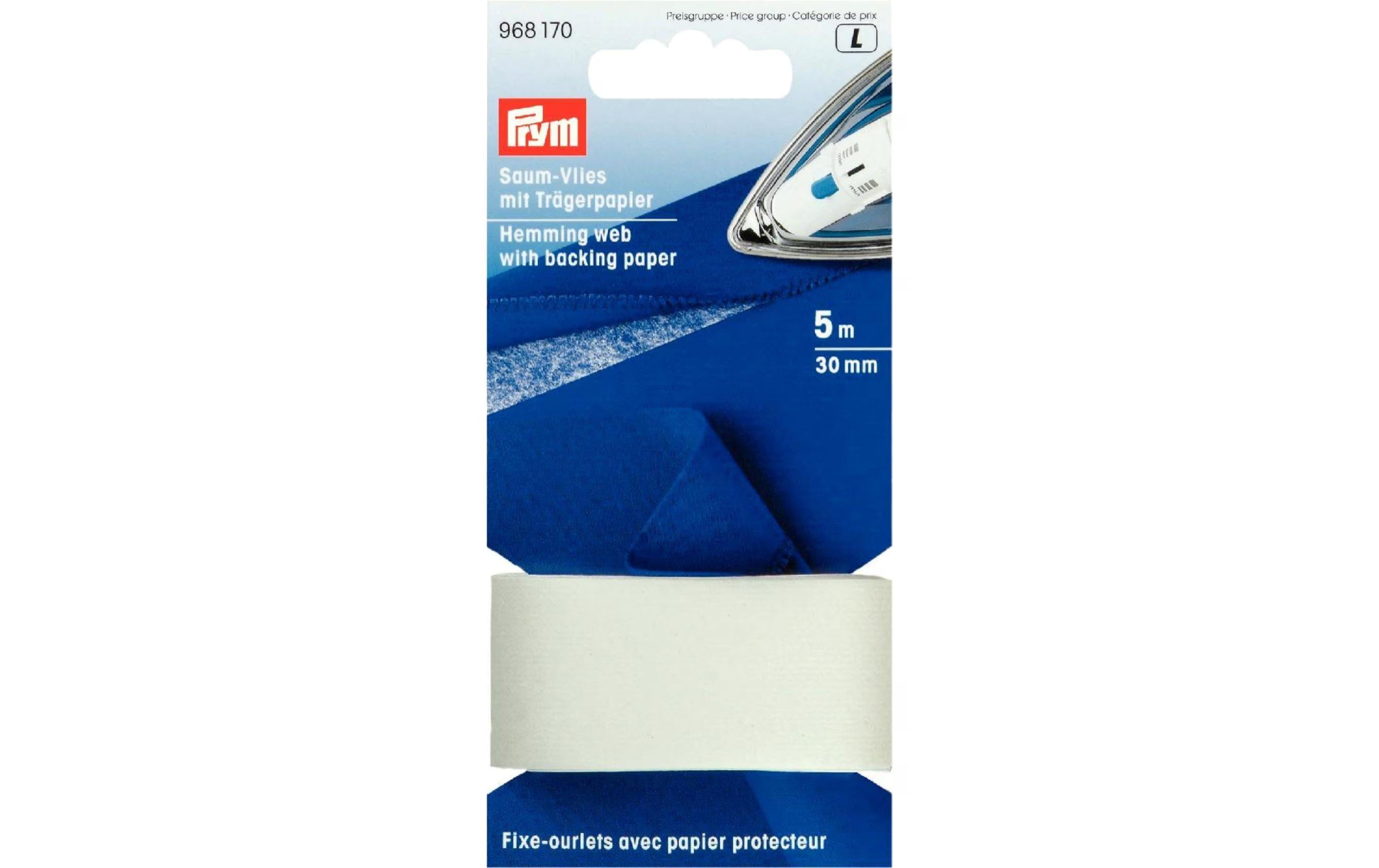 Prym Saumvlies Trägerpapier, weiss