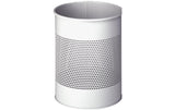 Durable Papierkorb Metall rund grau