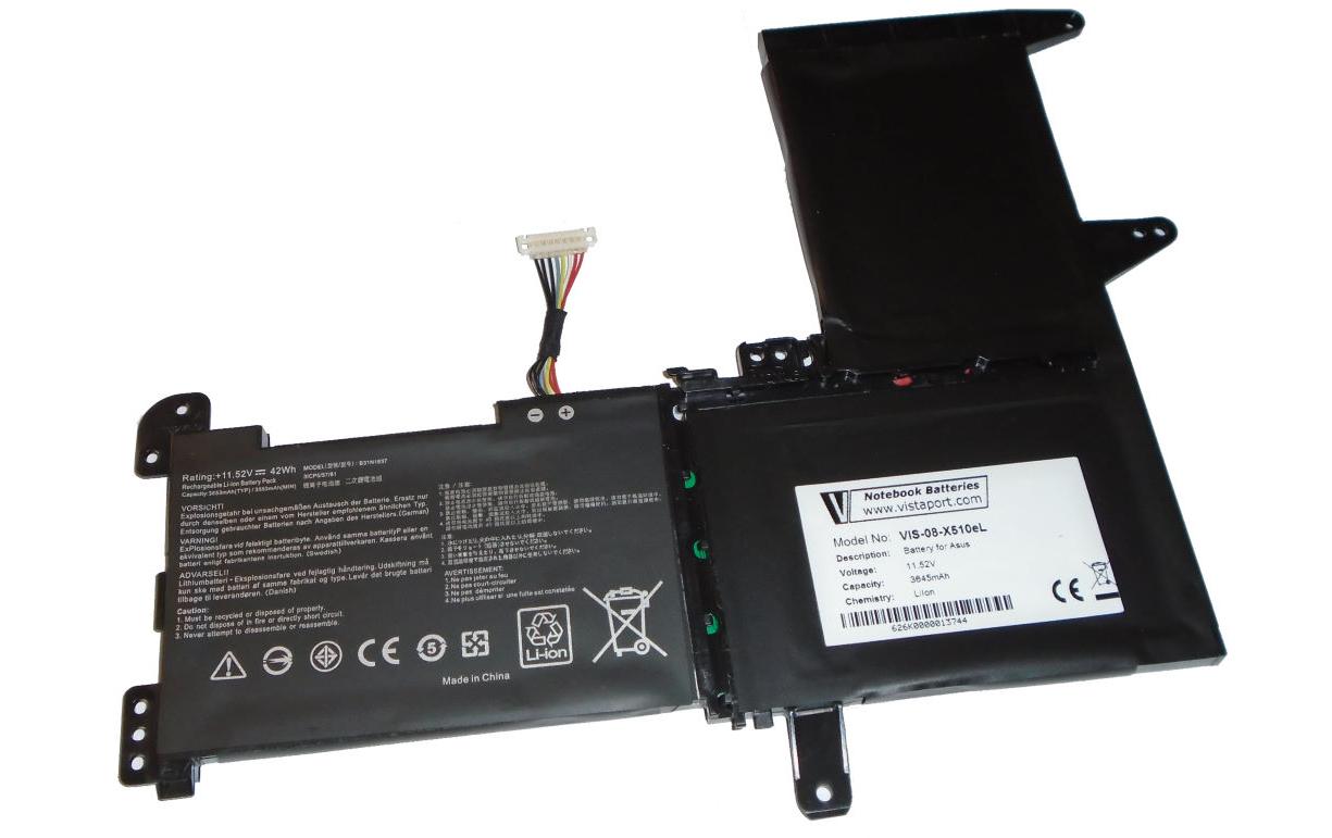 Vistaport Notebook Batteries für ASUS