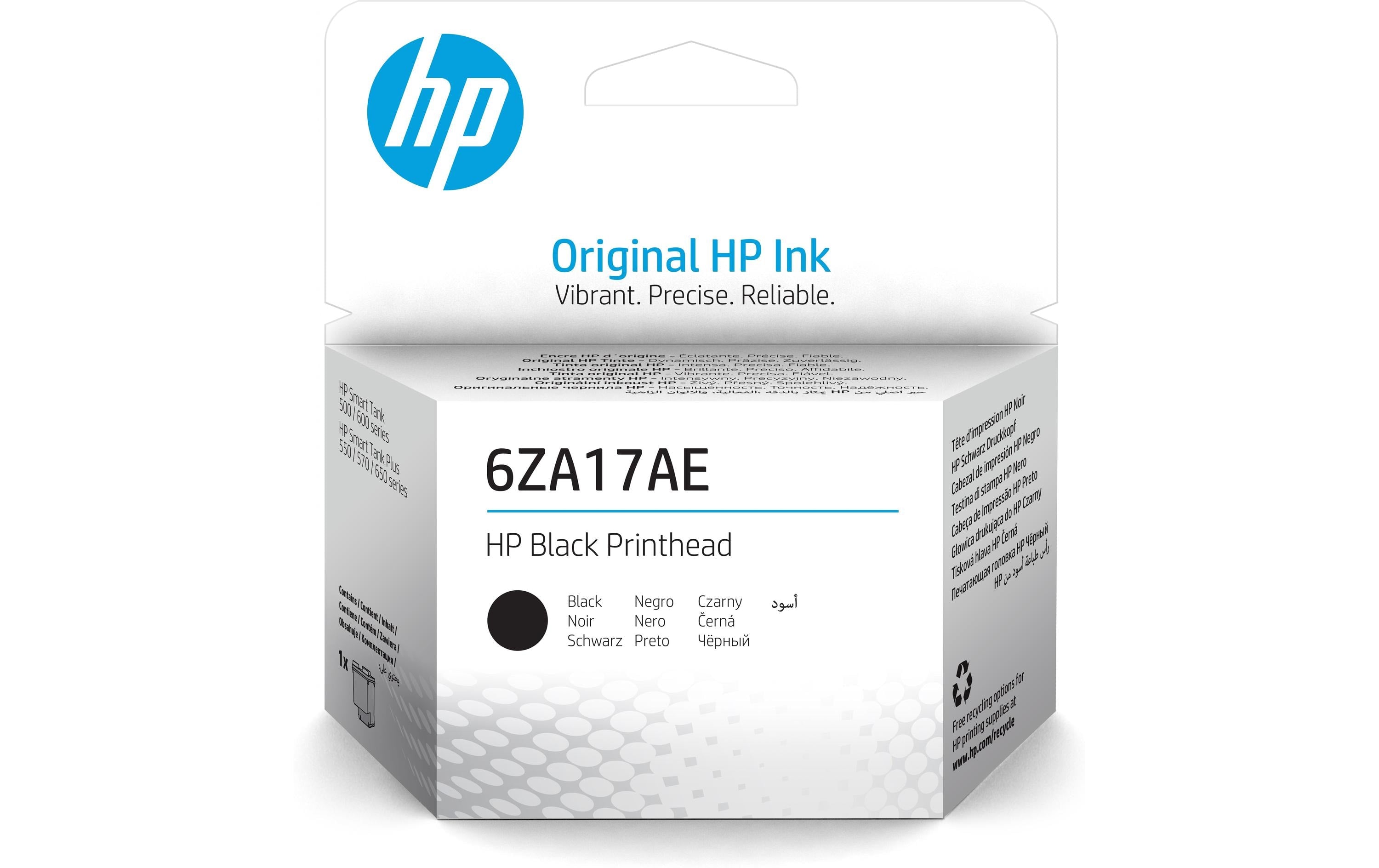 HP Druckkopf - Black (6ZA17AE)