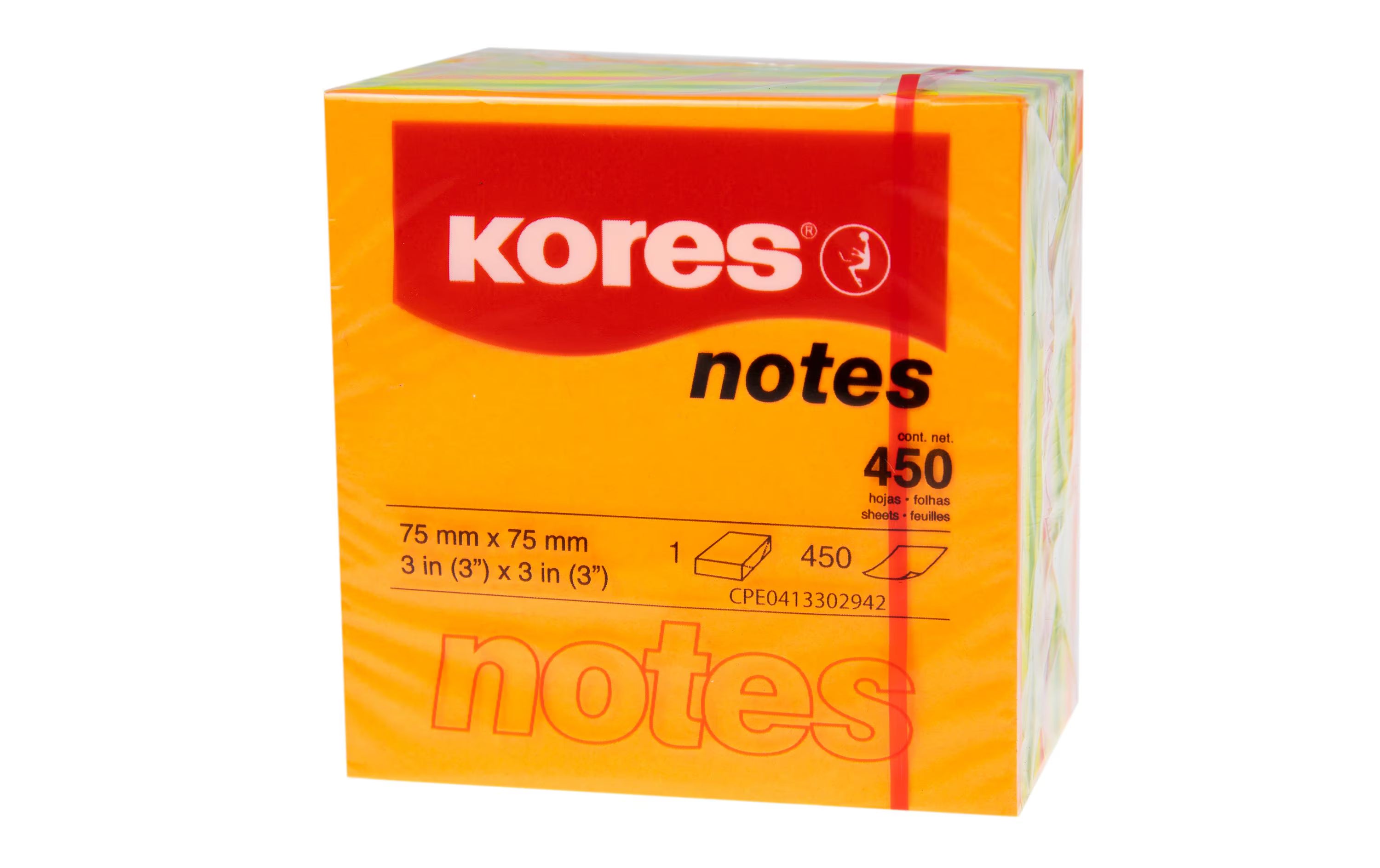 Kores Haftnotizen Würfel Neon