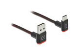 Delock EASY USB2.0-Kabel A-C: 1.5m, schwarz