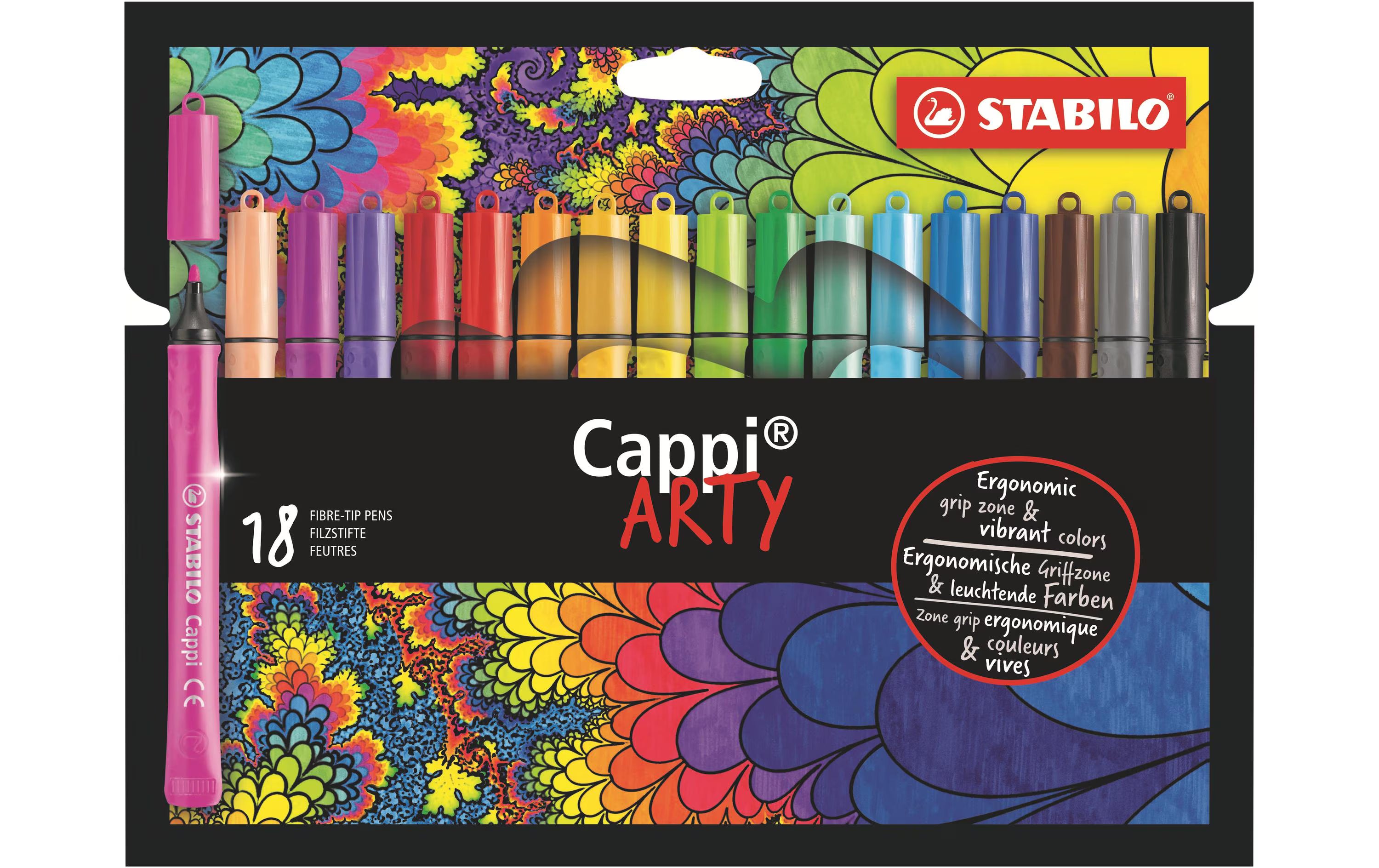 STABILO Cappi Fasermaler ARTY