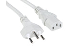 Netzkabel 250V/10A: 2 Meter Grau