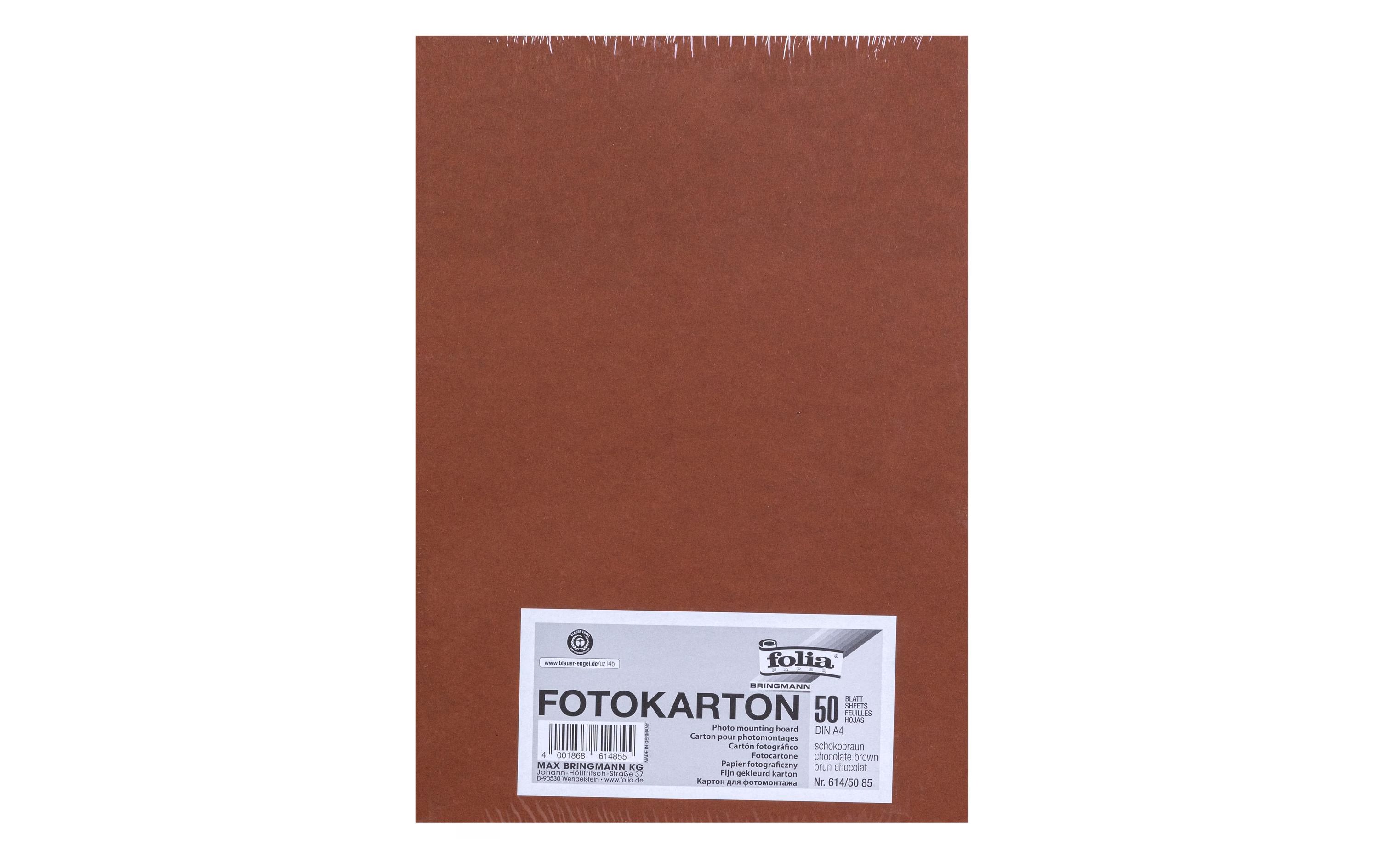 Folia, Fotokarton A4, 300 g/m², 50 Blatt, S