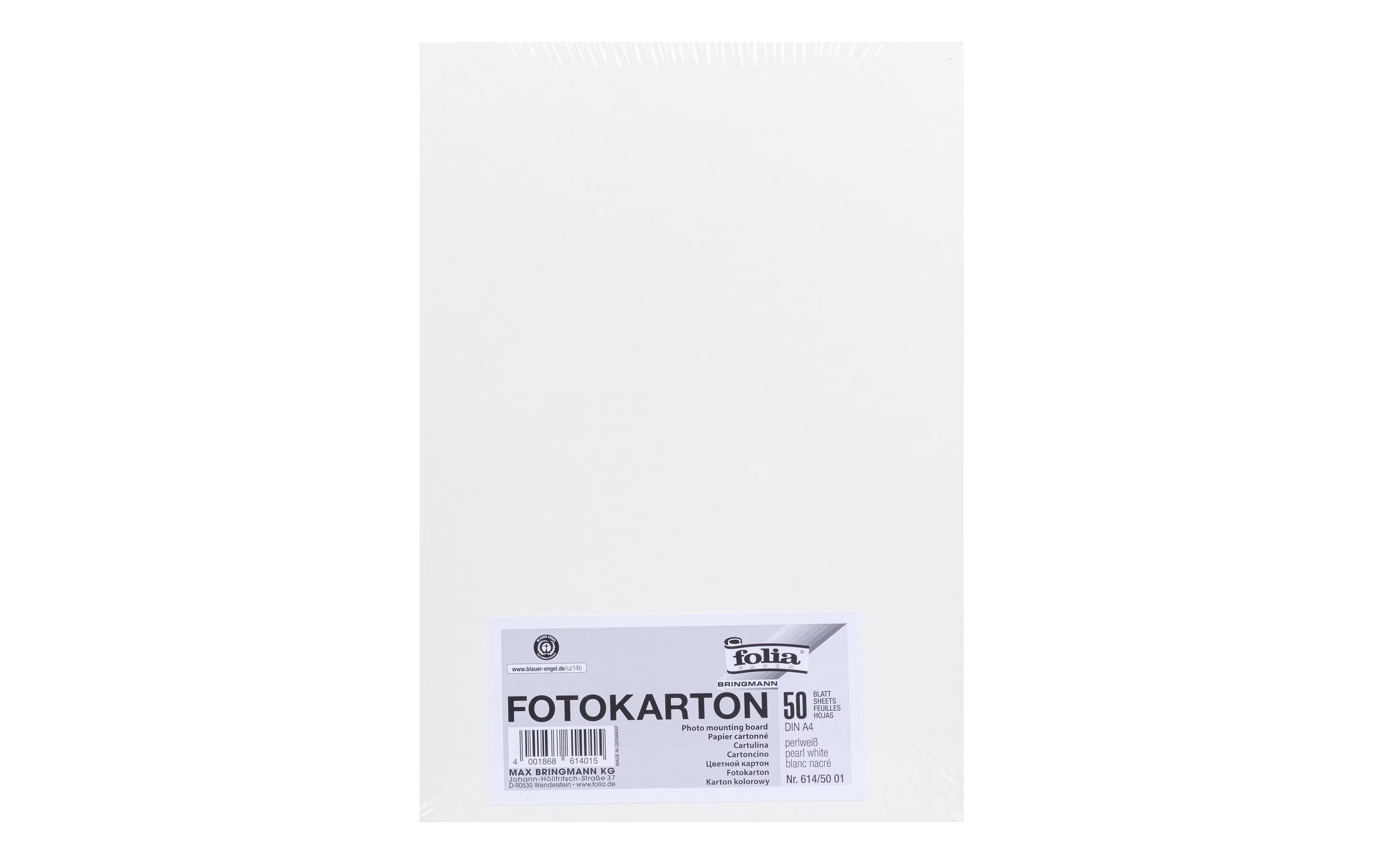 Folia, Fotokarton A4, 300 g/m², 50 Blatt, P