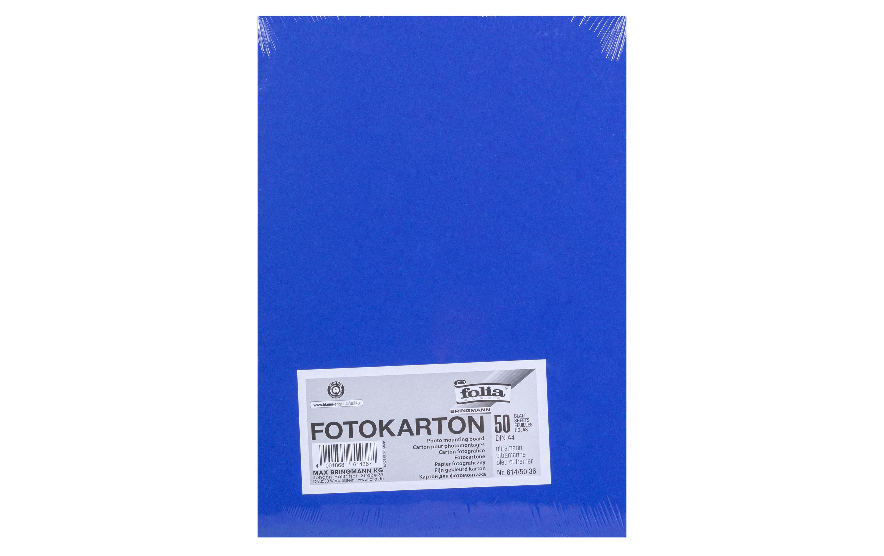 Folia, Fotokarton A4, 300 g/m², 50 Blatt, U