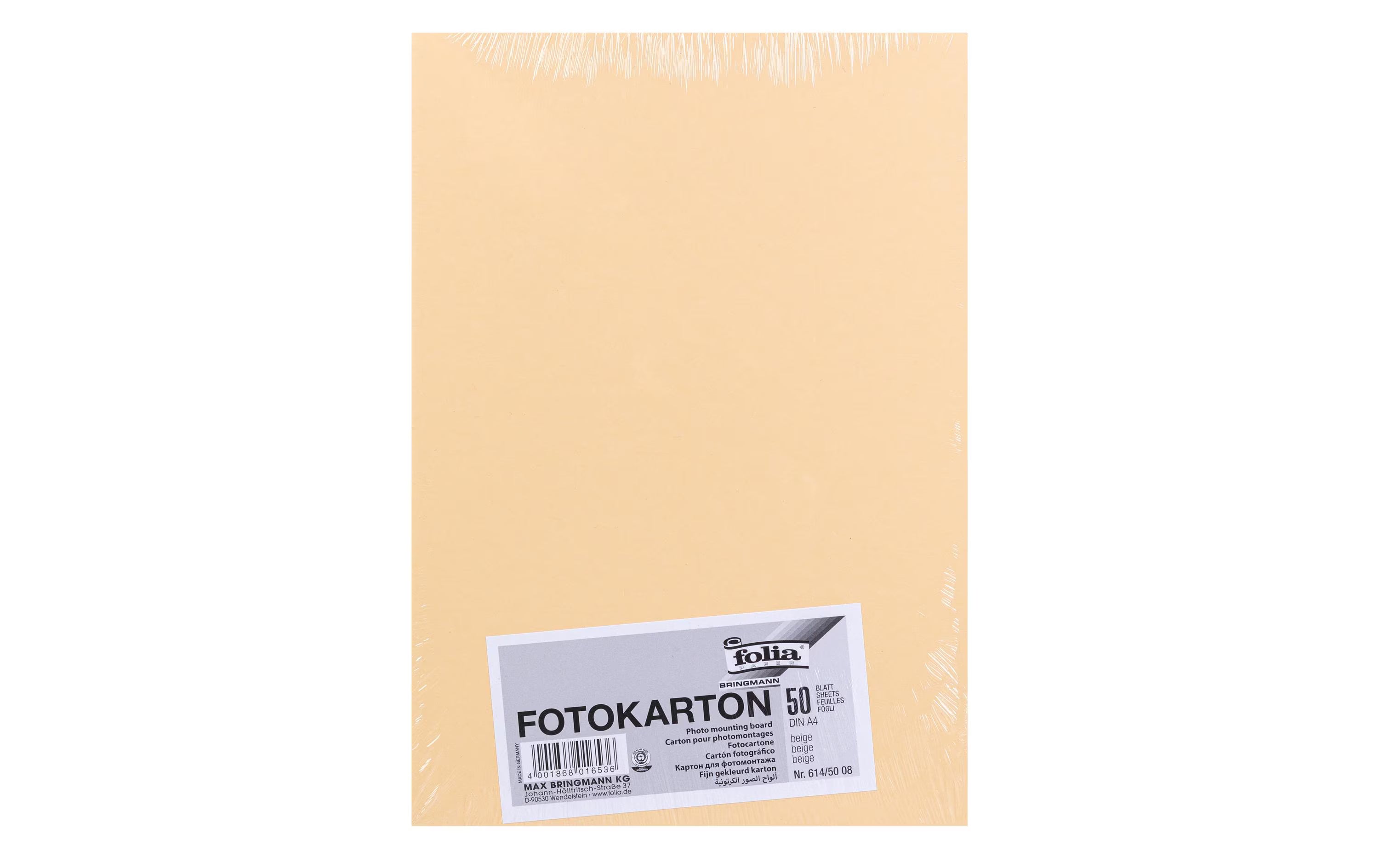 Folia, Fotokarton A4, 300 g/m², 50 Blatt, B