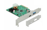 Delock 89001 PCI Express 2x USB 3.2 LP