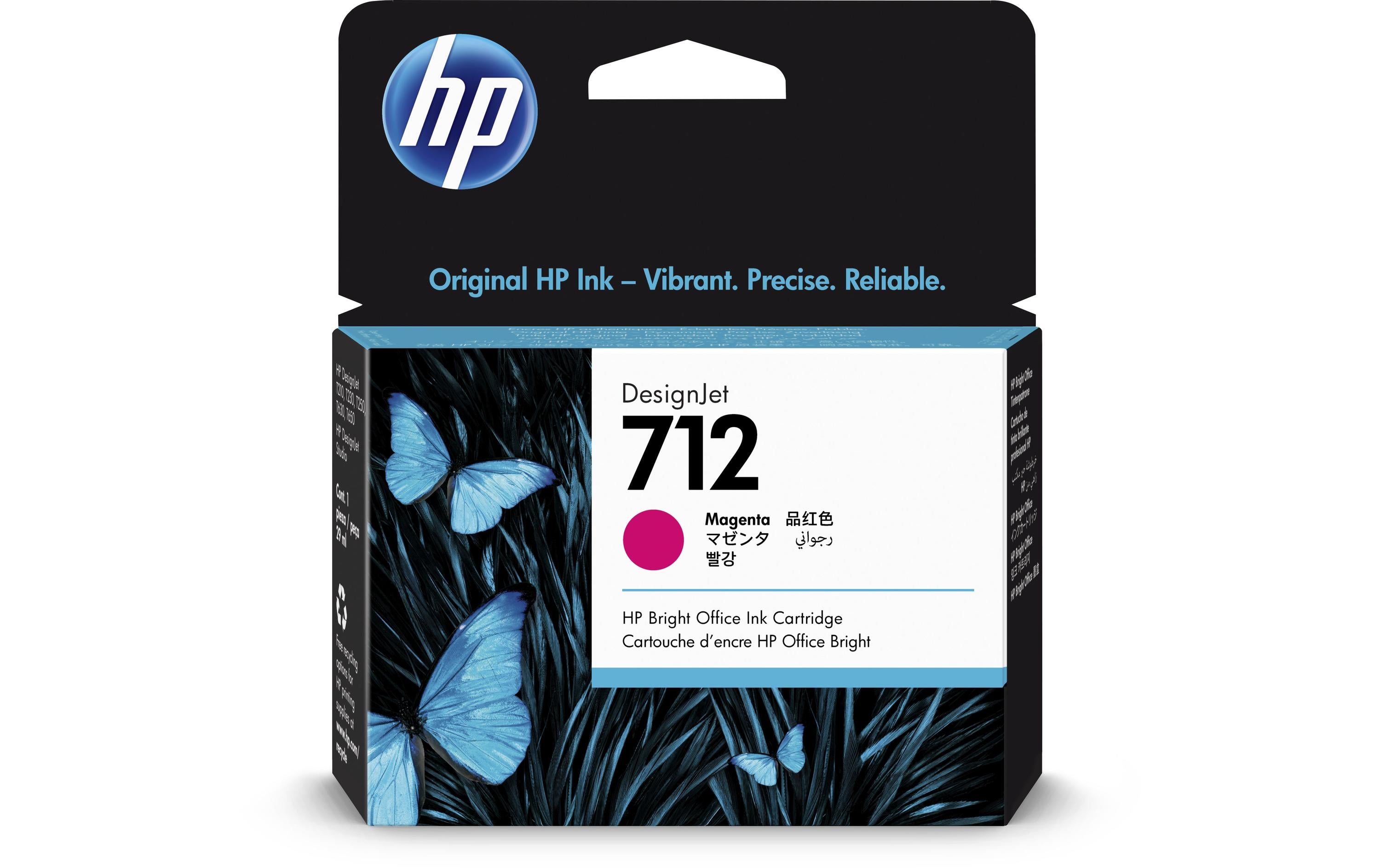 HP, Tinte Nr. 712 (3ED68A) Magenta
