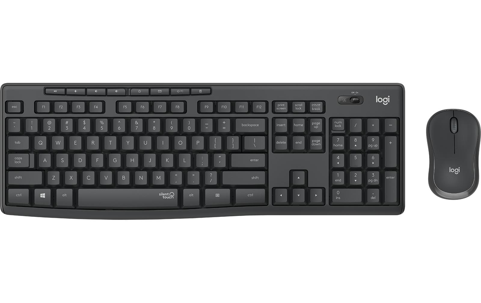 Logitech MK295 silent Desktop US-Layout