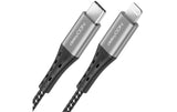DeleyCON Lightning-USB-C Kabel 1m, SW-GR