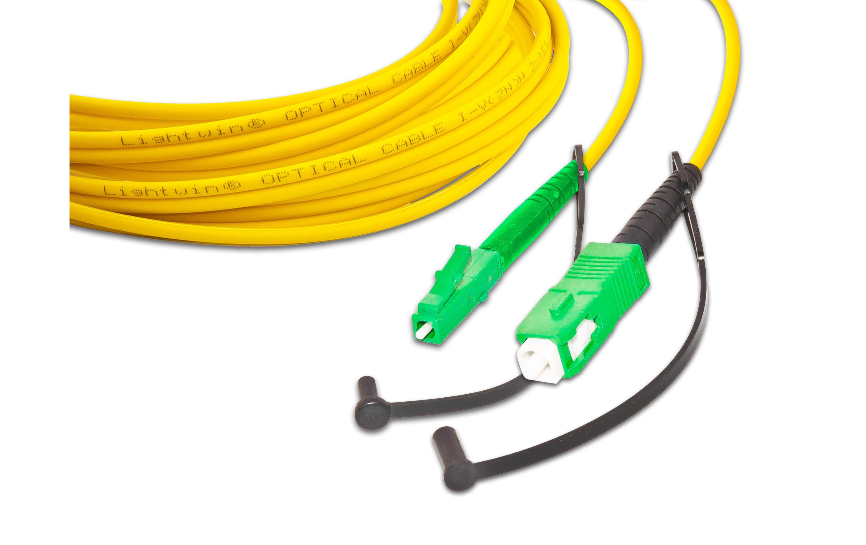 Lightwin, LWL-Patchkabel SM LC/APC – SC/APC