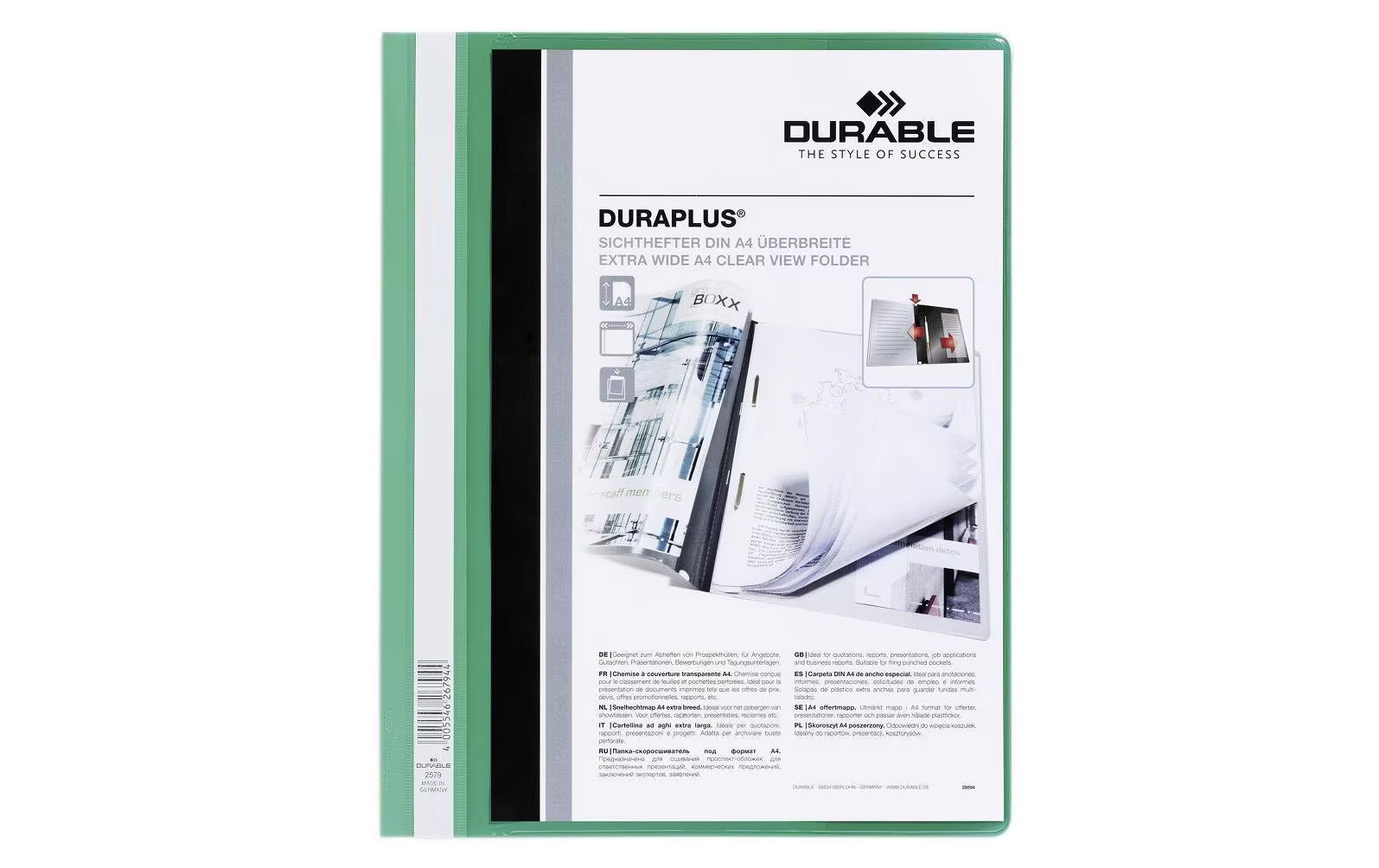 DURABLE Schnellhefter Duraplus
