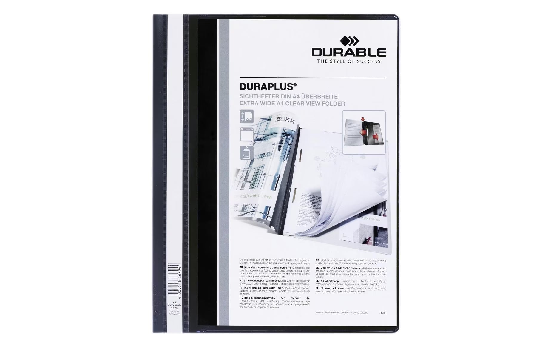 DURABLE Schnellhefter Duraplus