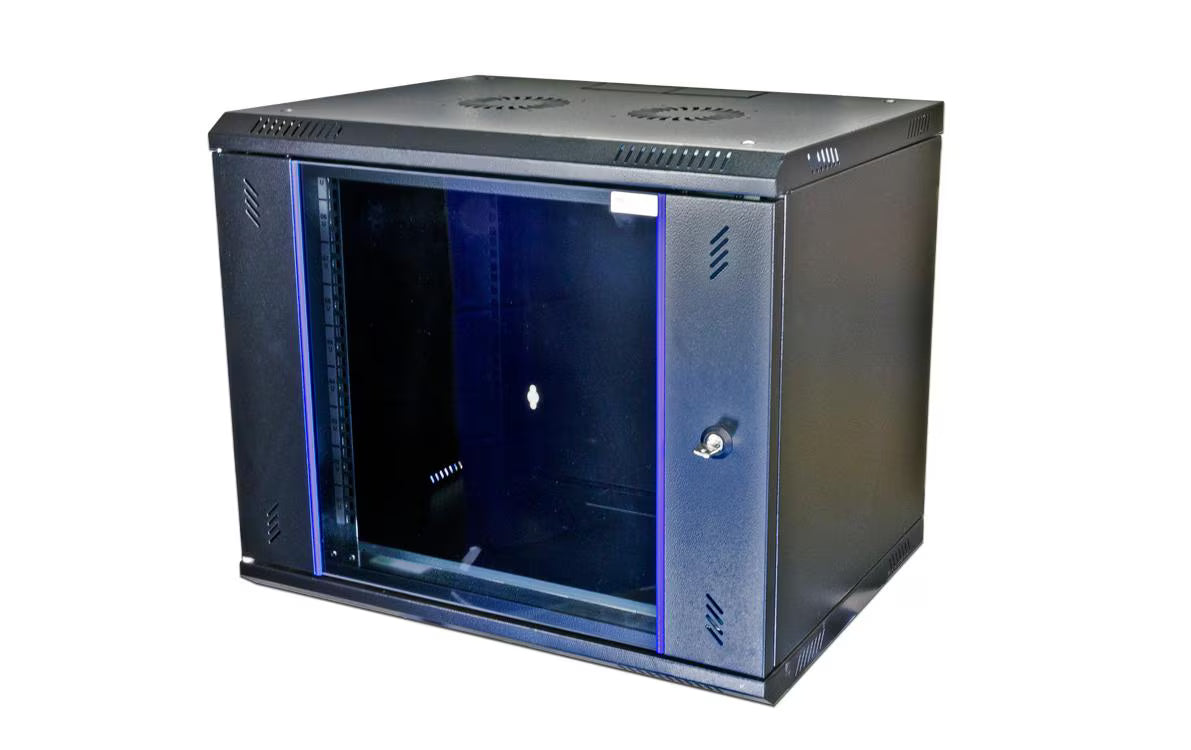 WIREWIN 19 Wandschrank FP, 600x450x9HE sw