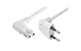 Netzkabel Euro T26 - C7, 10 m weiss