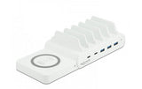 Delock Ladestation 2x USB-C PD+ 3x USB-A