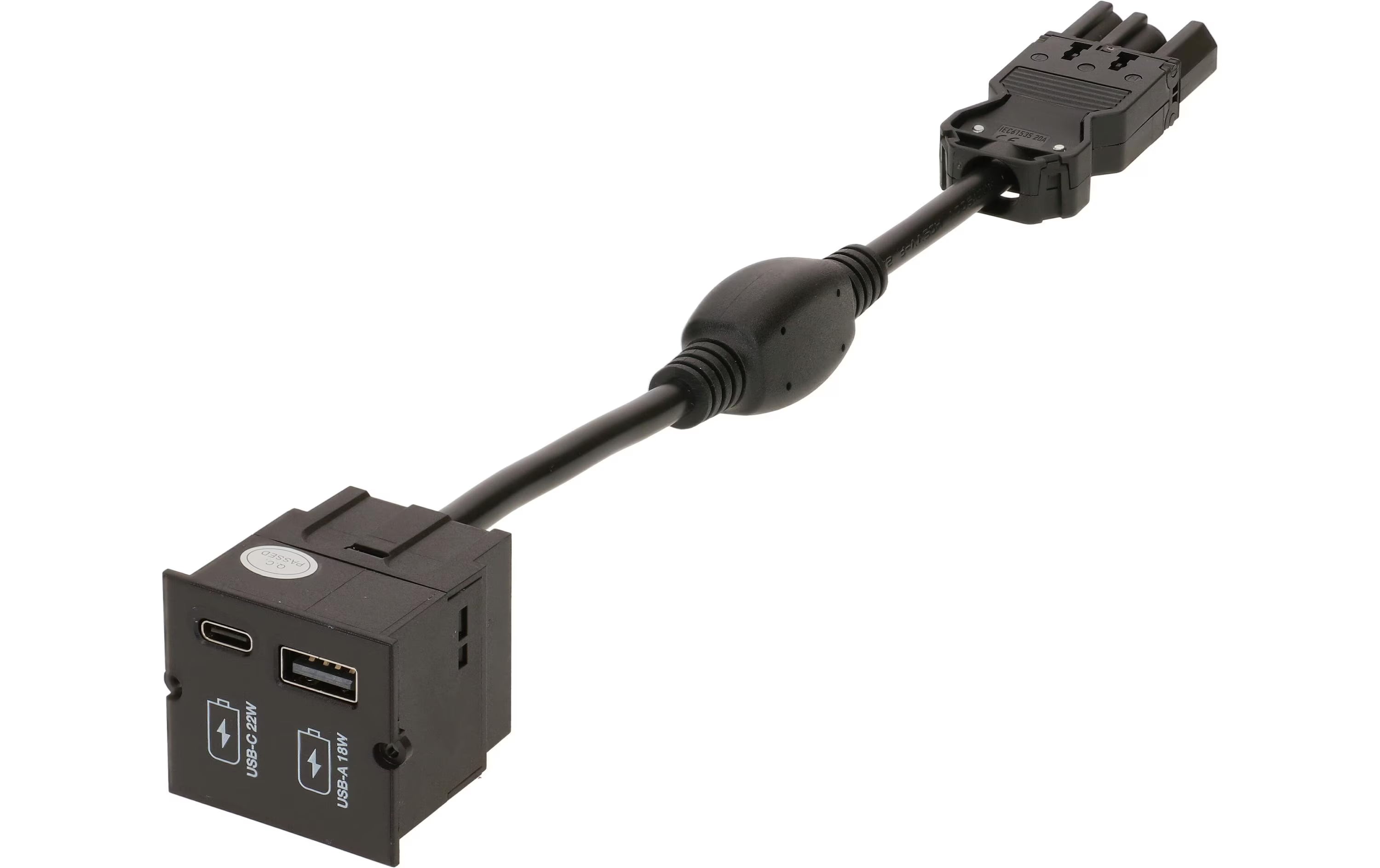Bachmann Custom Modul, USB A/C Charger