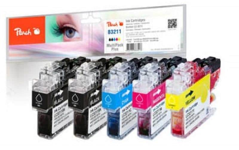 Peach Tinte Brother LC-3211 Multi+