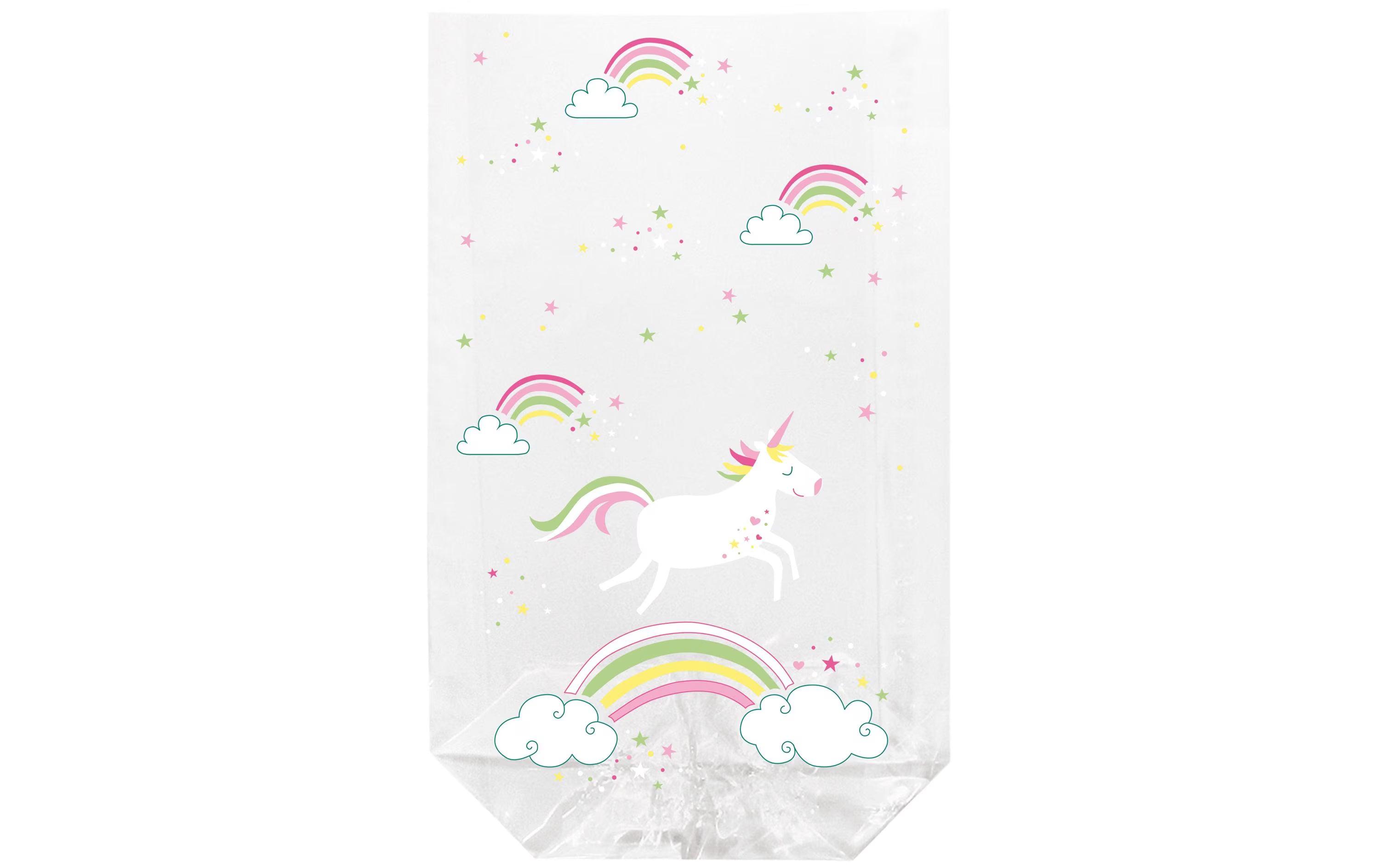 B+C Klarsichttüten Einhorn 11.5 x 19 cm