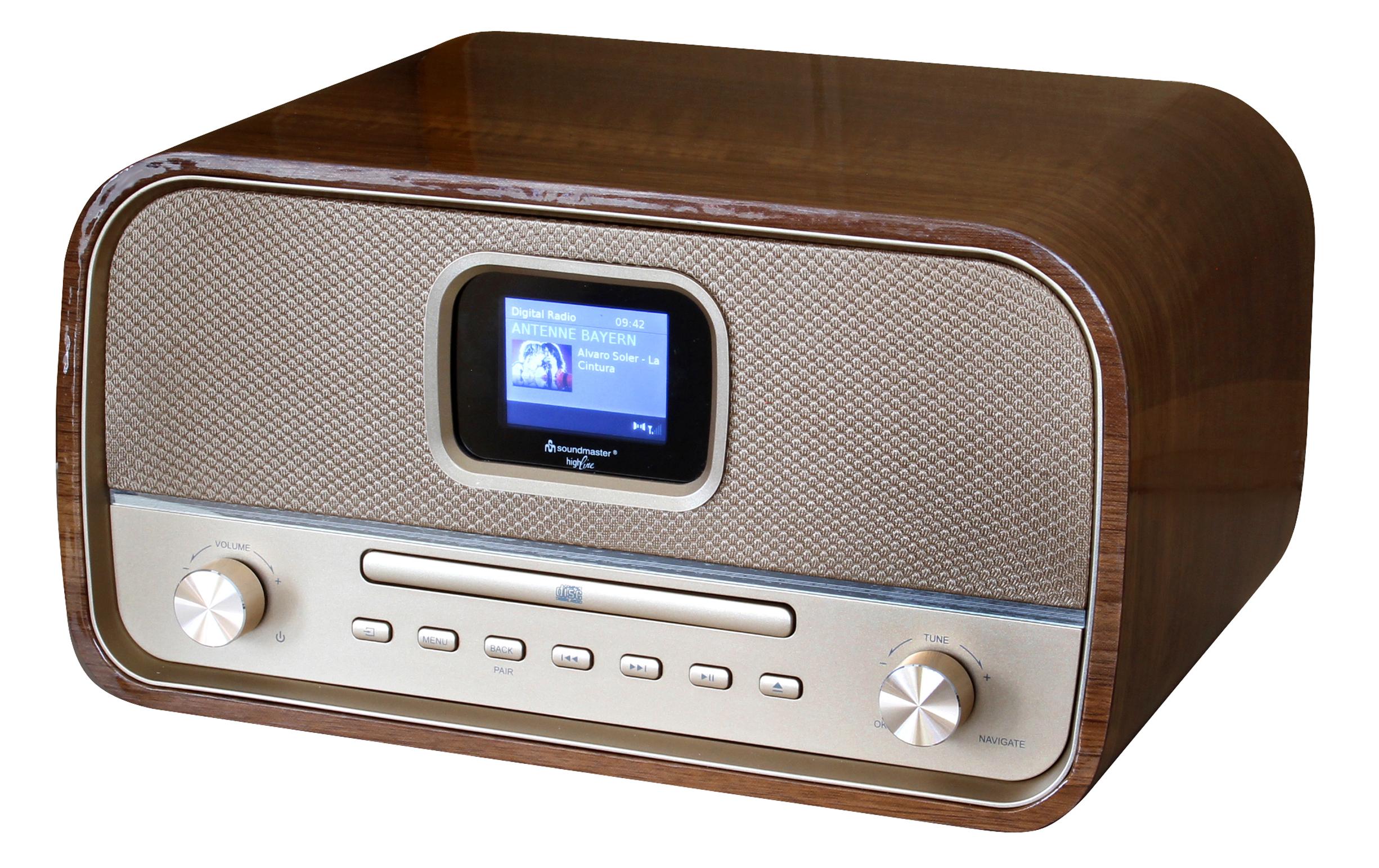 soundmaster Radio/CD-Player DAB970