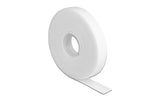 Delock, Klettband 3 m x 13 mm Weiss