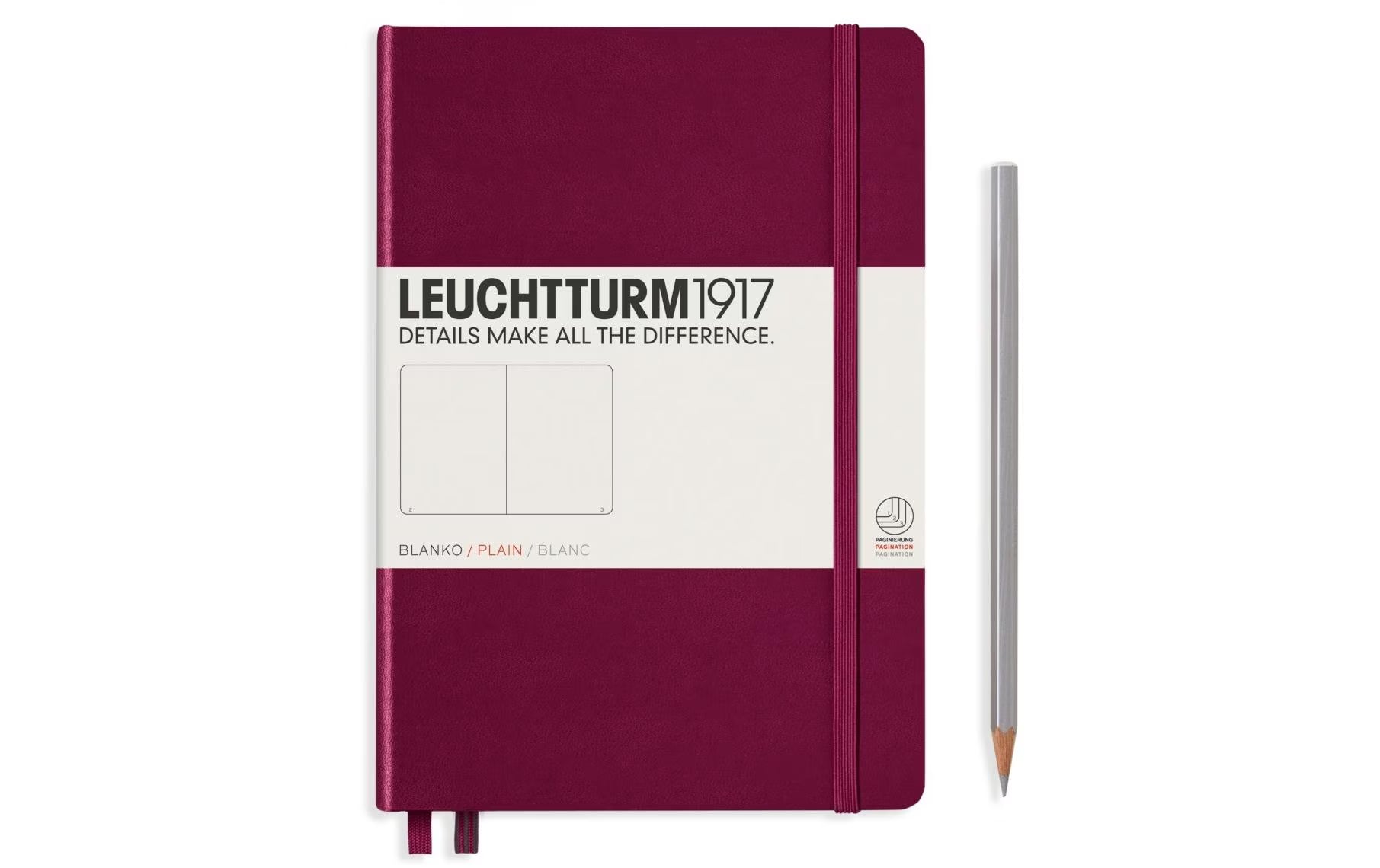Leuchtturm Notizbuch Medium A5 blanko