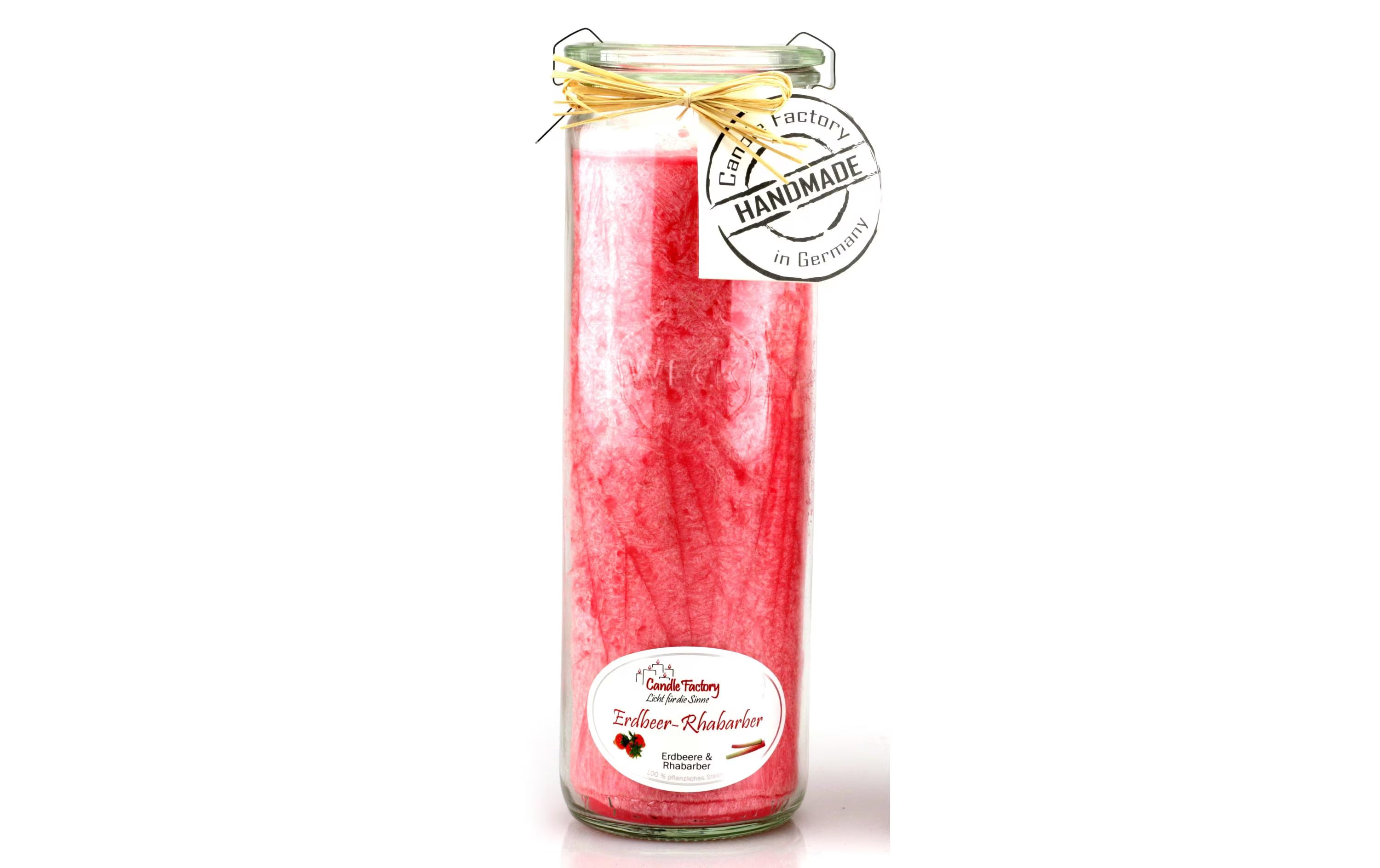 Candle Factory Big Jumbo Erdbeer-Rhabarber
