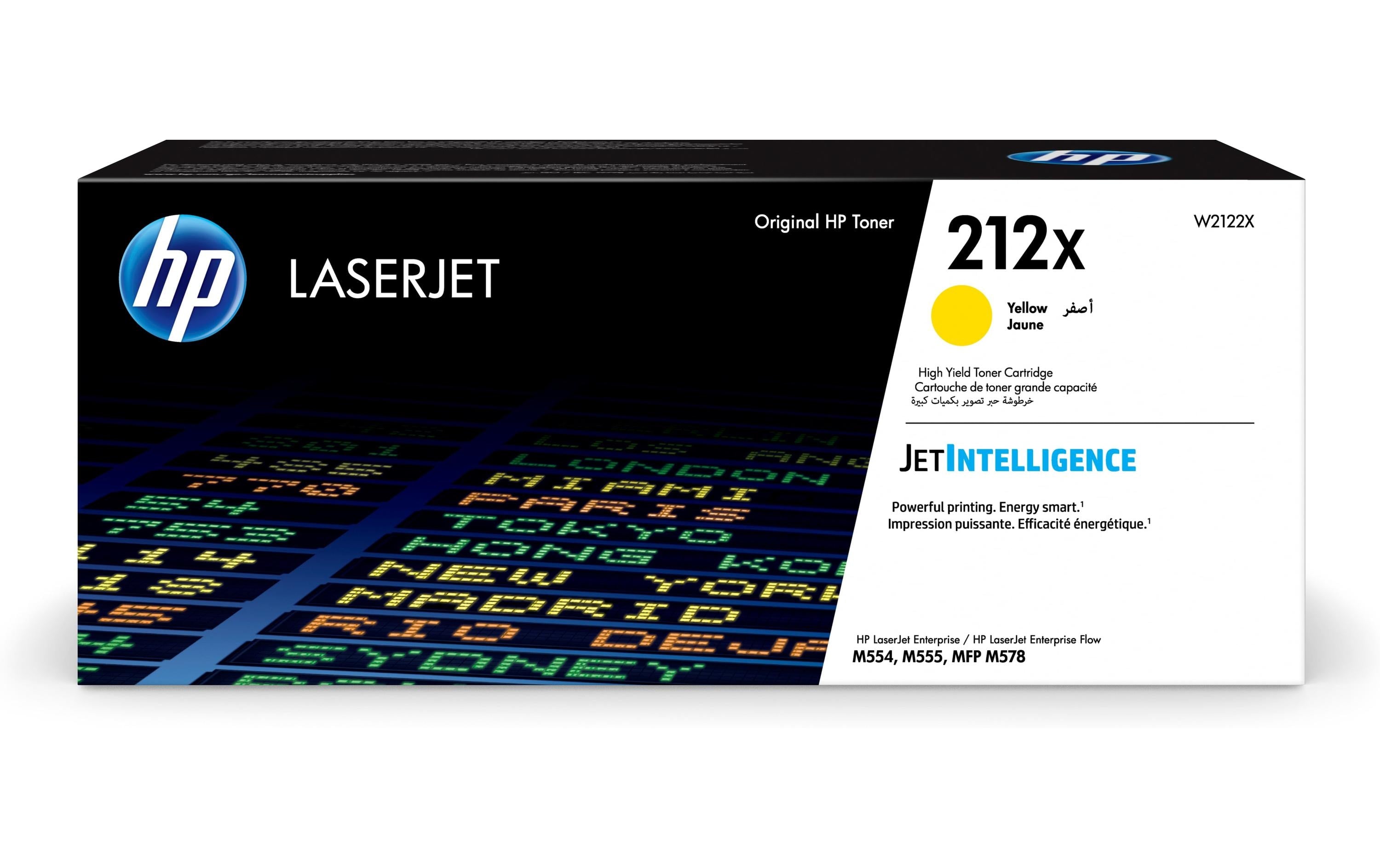 HP, Toner Nr.212X (W2122X) Yellow