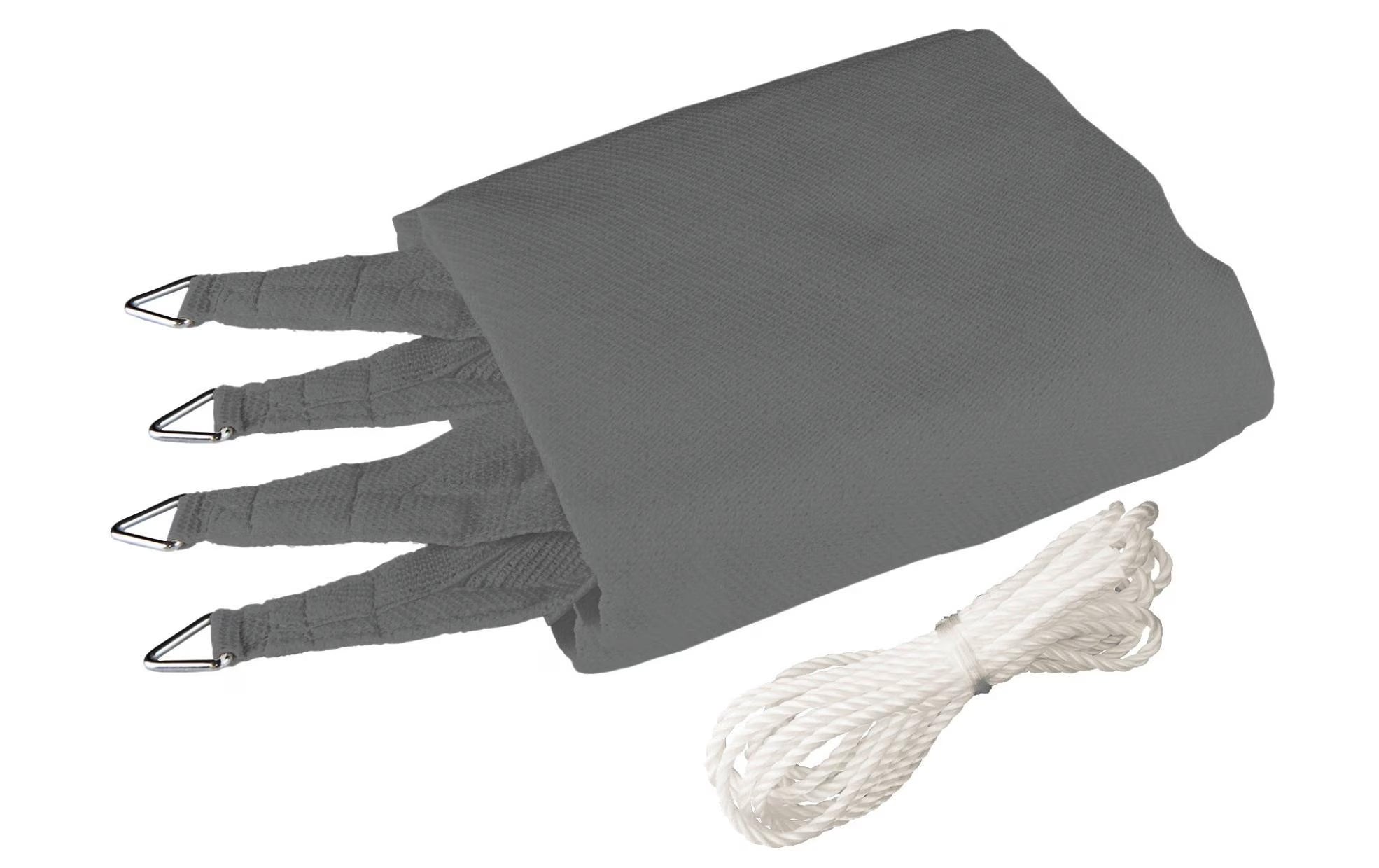 Sonnensegel grau 4.0m,Quadratisch