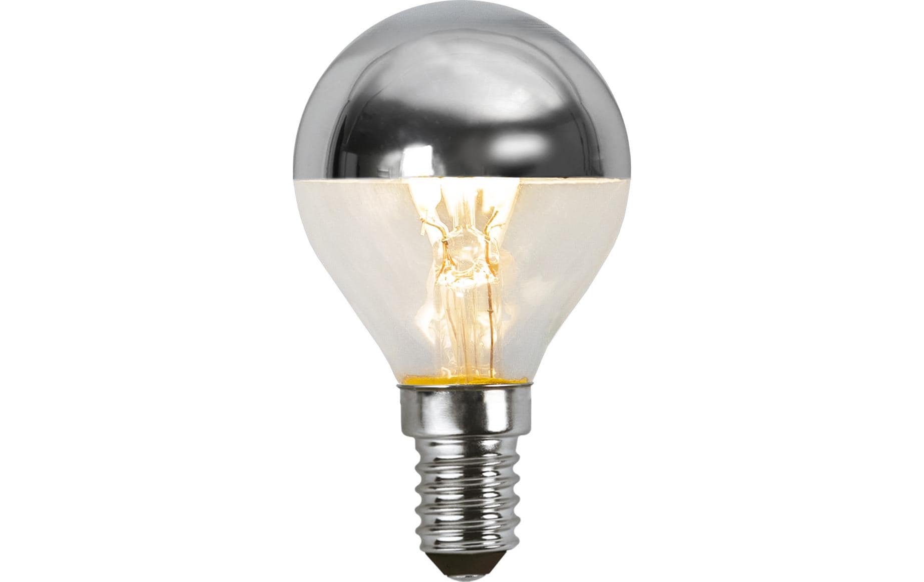 Star Trading LED Filament Kugel E14 Silber