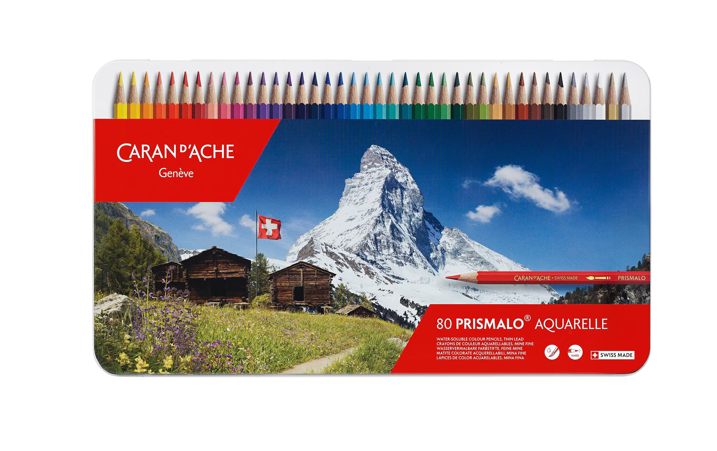 Caran d'Ache Farbstifte Prismalo 80 Stück