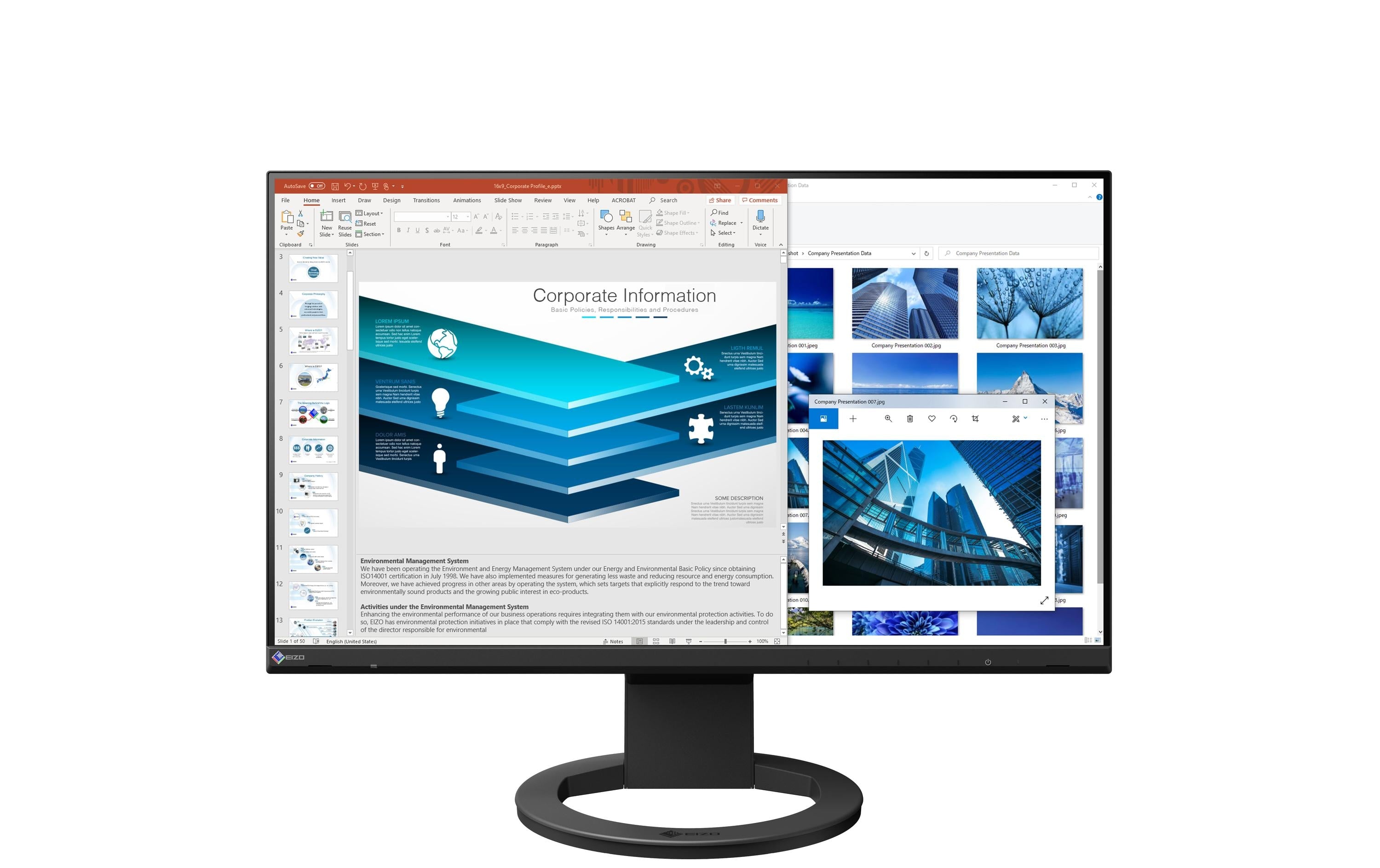 EIZO EV2480-Swiss Edition 23.8 schwarz