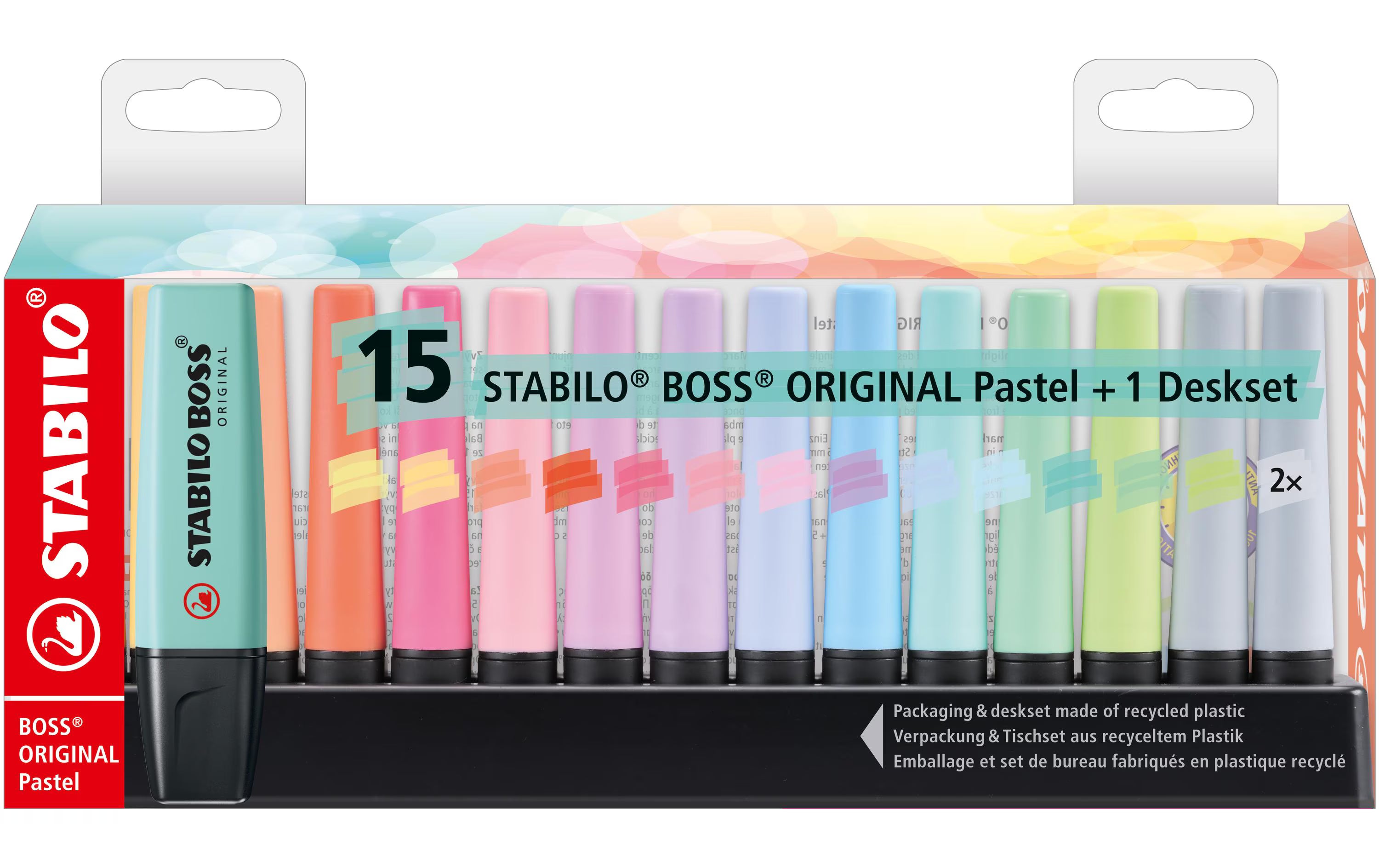 Stabilo Leuchtmarker BOSS Pastell