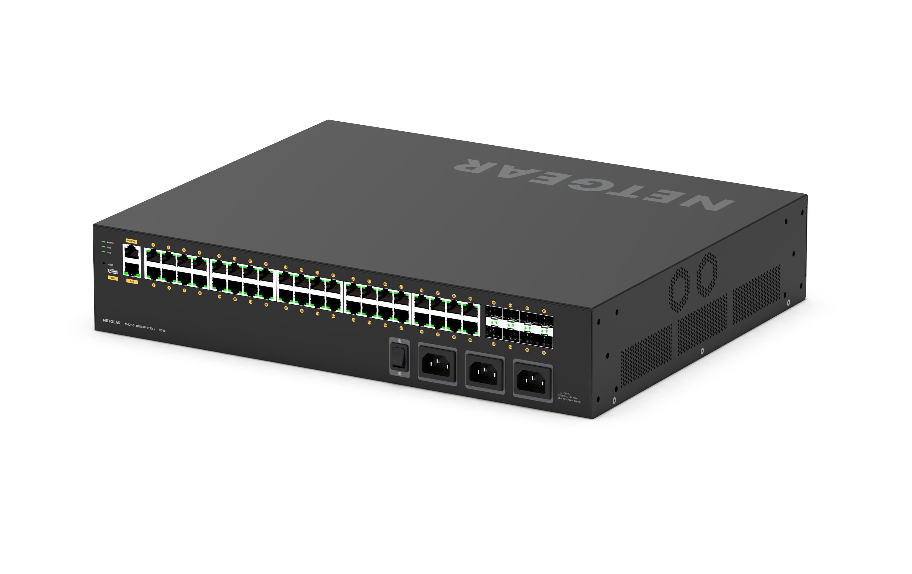 Netgear AV Line M4250-40G8XF-PoE++