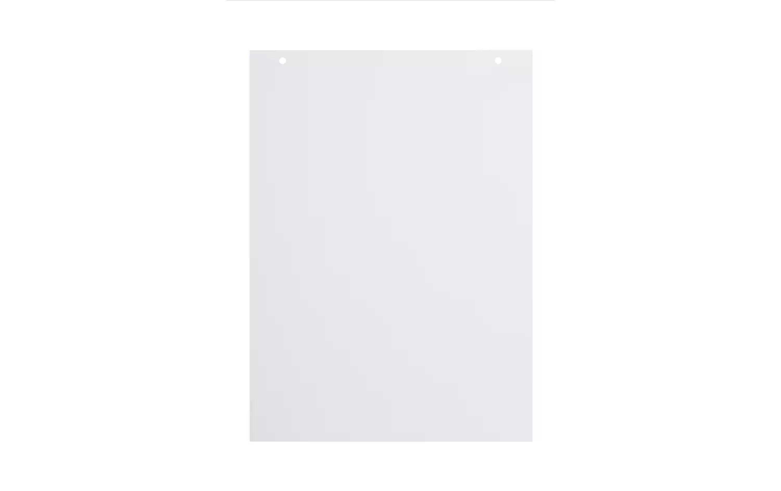 Bi-Office Flipchart-Block blanko