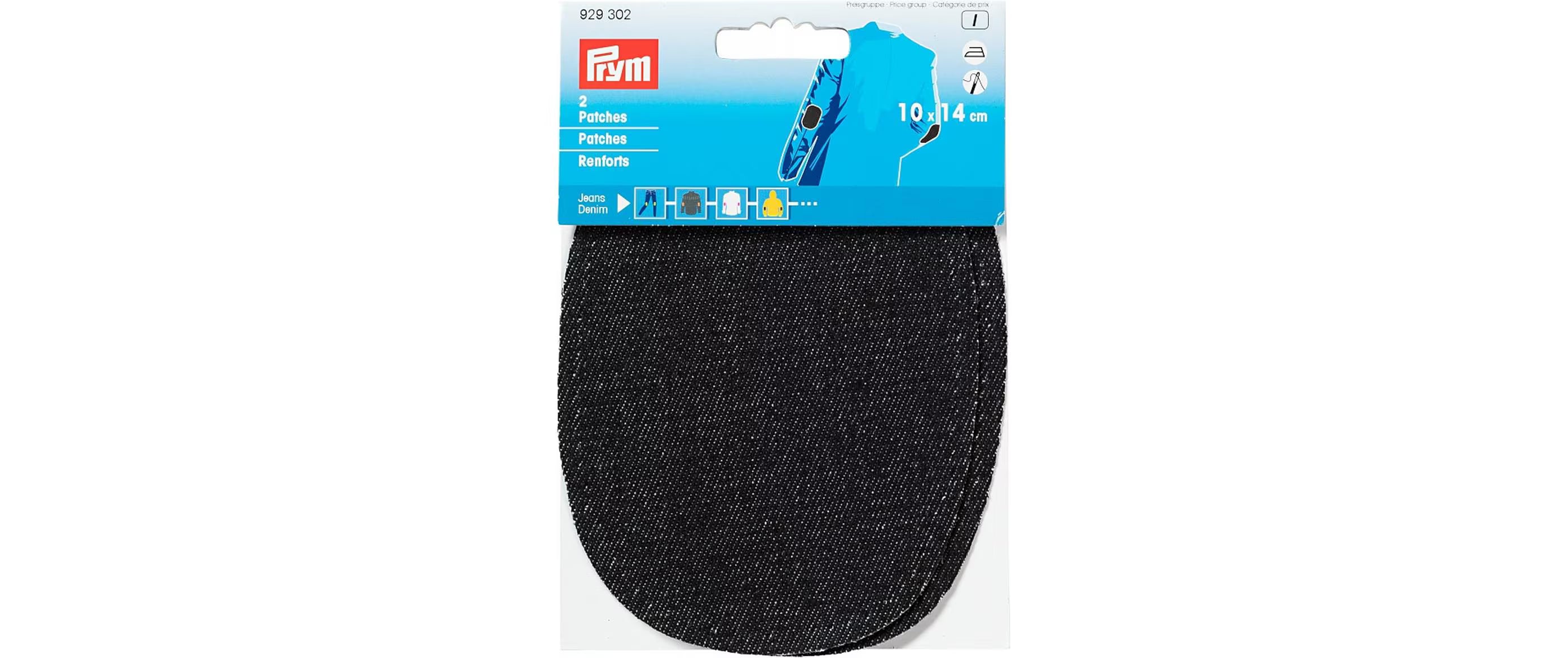 Prym Applikation Patches Jeans Schwarz