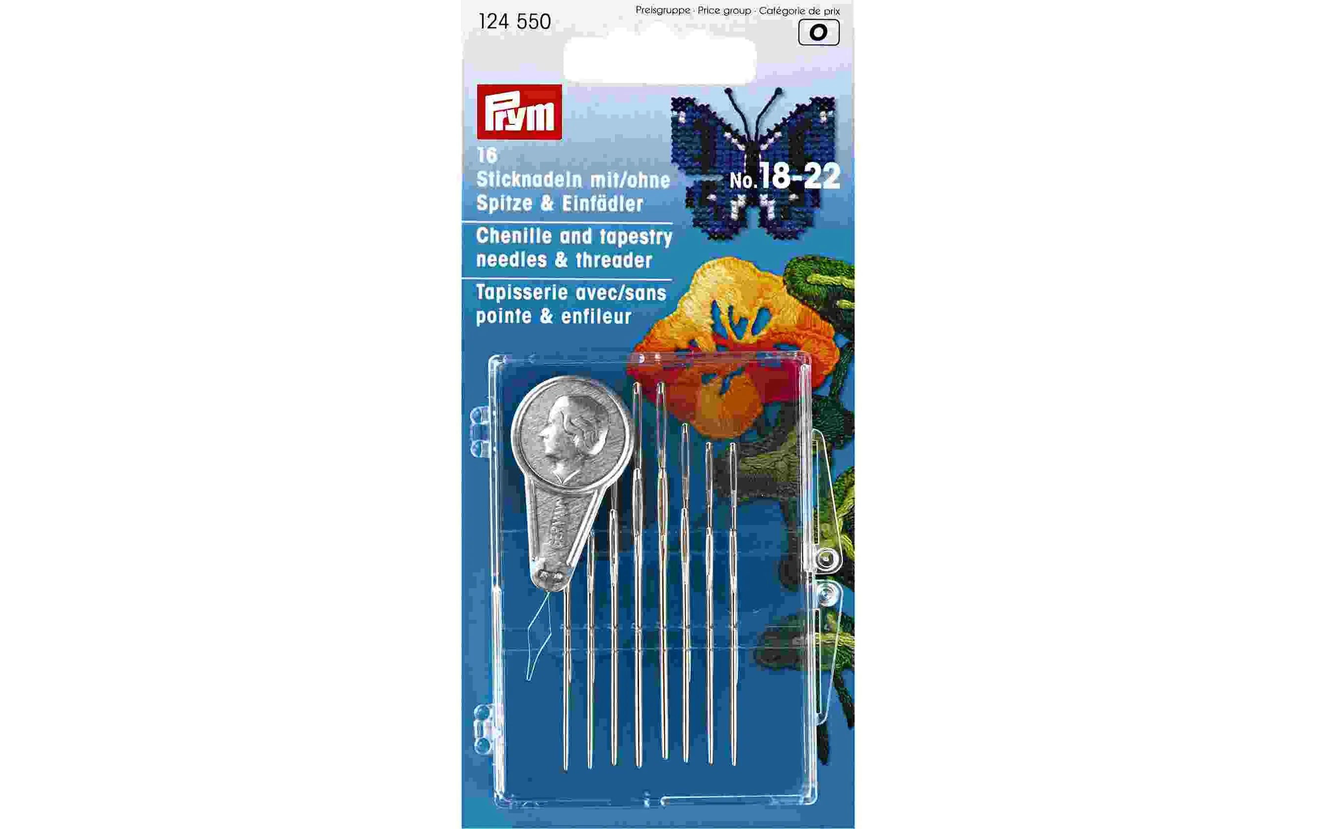 Prym Sticknadeln mit und ohne Spitze inkl.