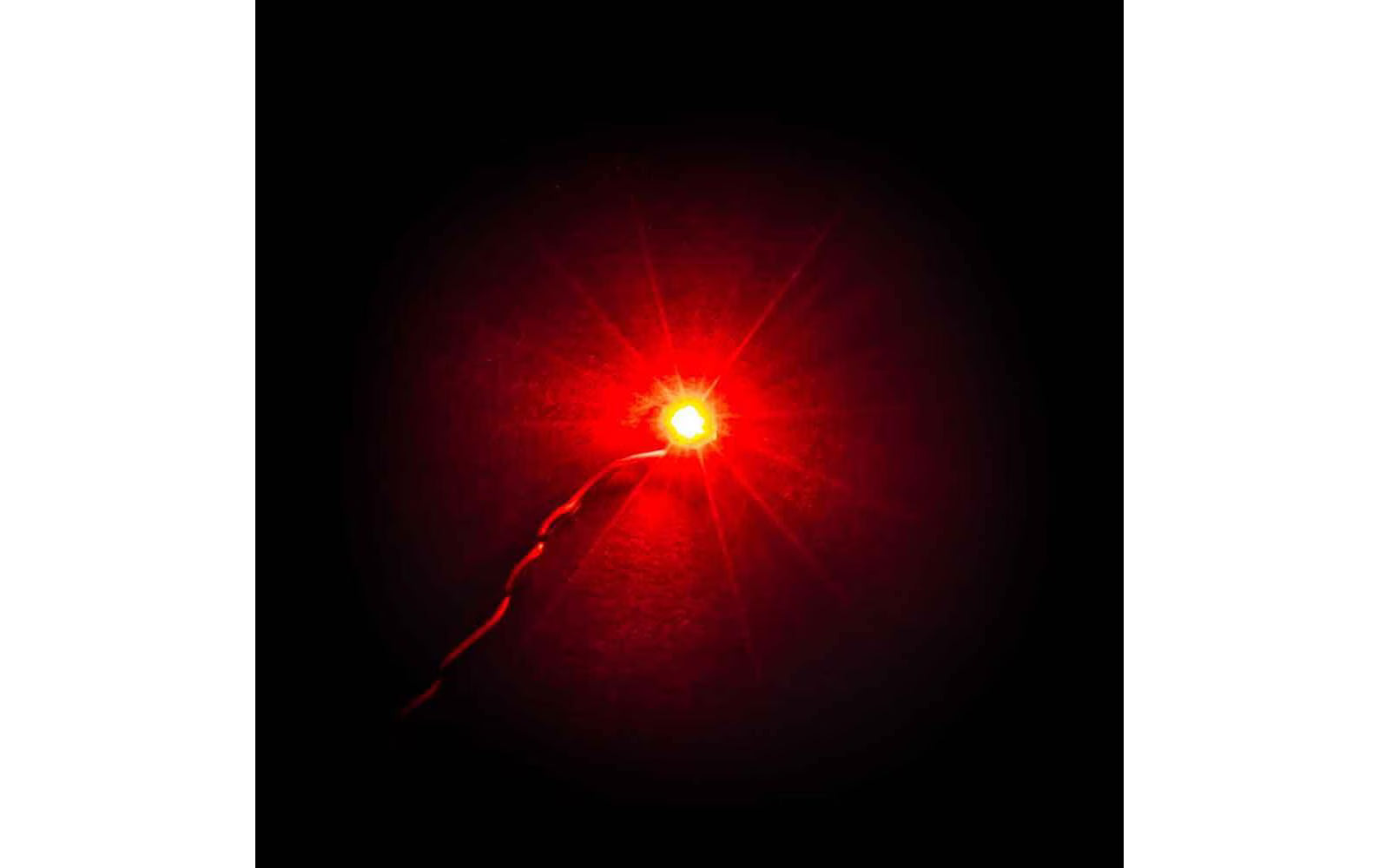 Bit Lights Flashing Rede 30 cm (4pk)
