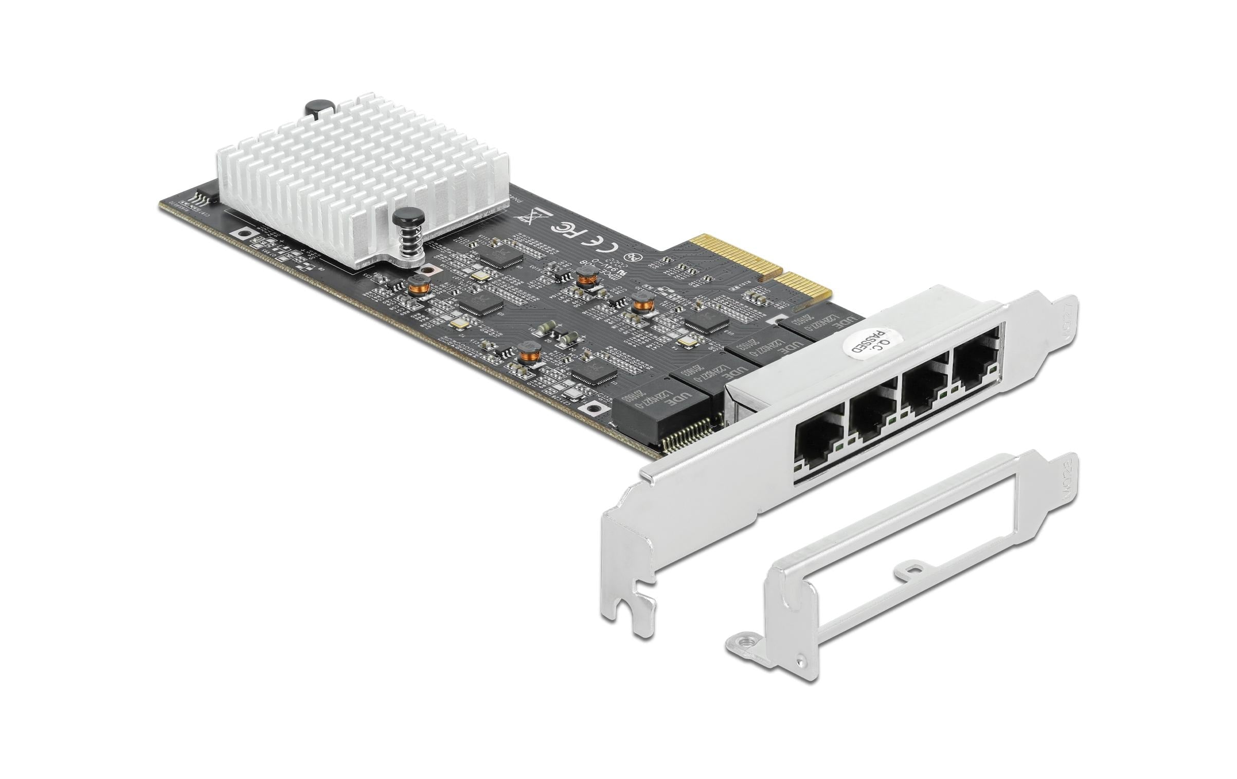Delock PCI Express-x4 Netzwerkkarte,4x2.5GE