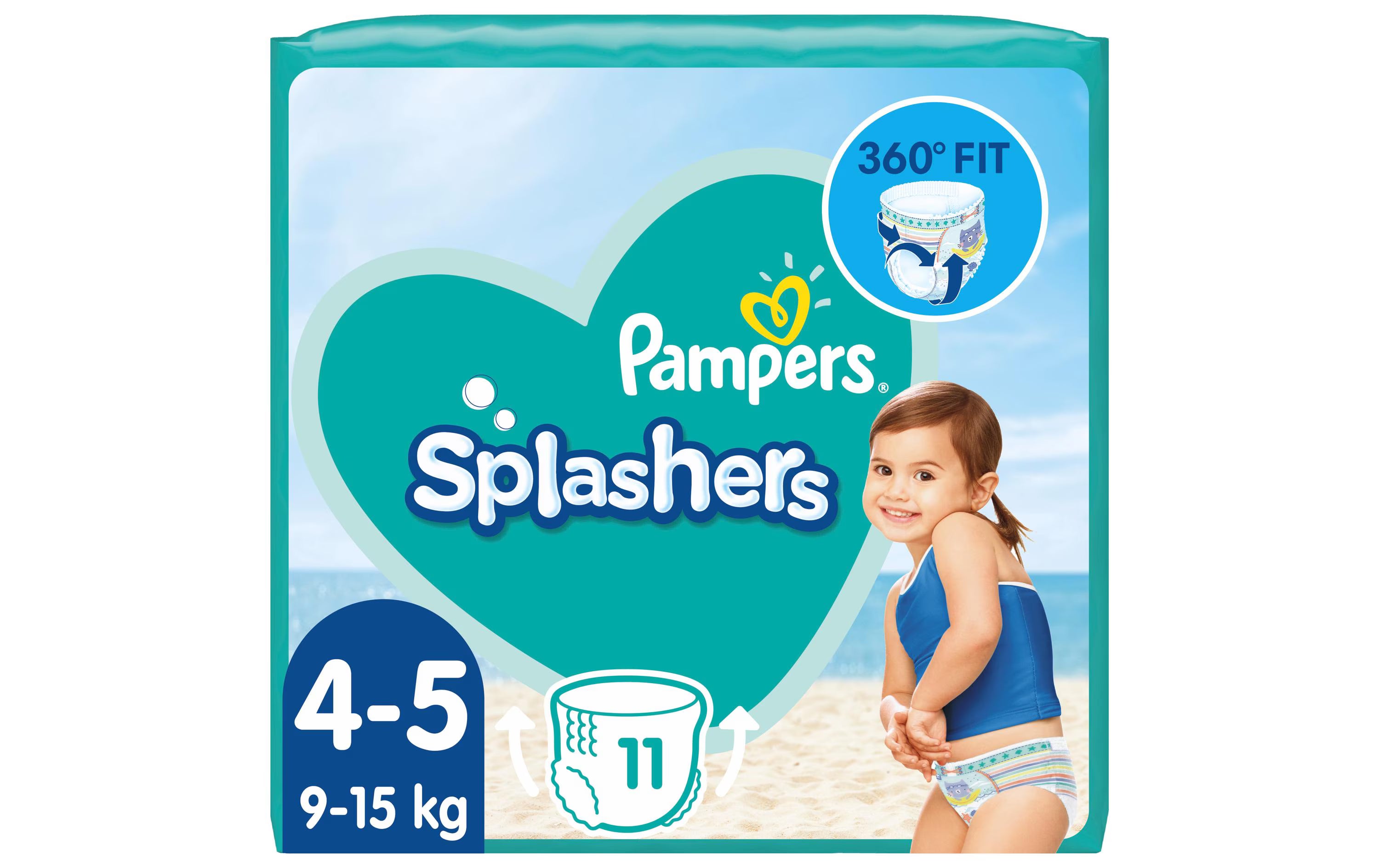 Pampers Windeln Splashers Tragepack